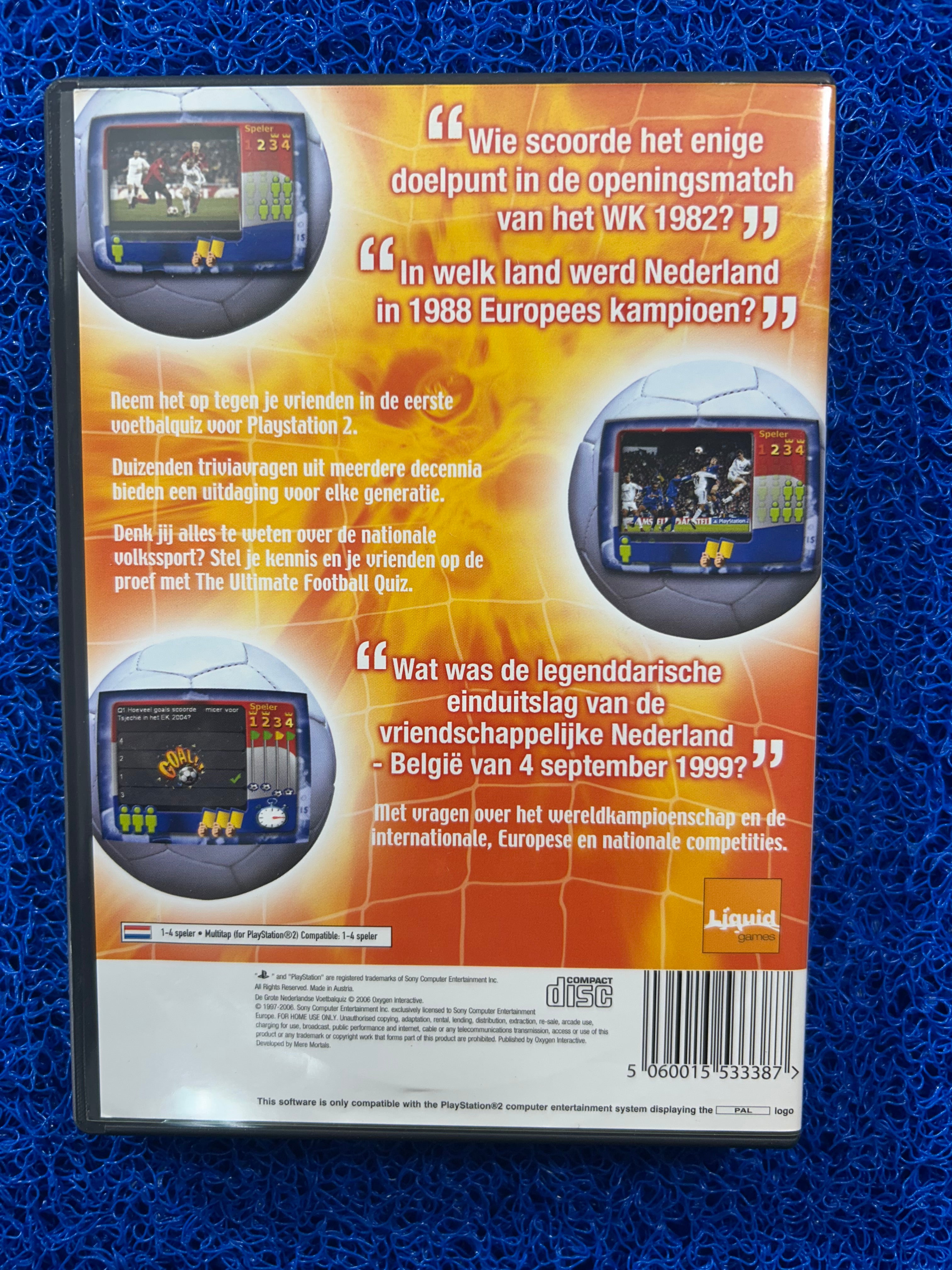 PS2 O grande quizz de futebol holandês (E)