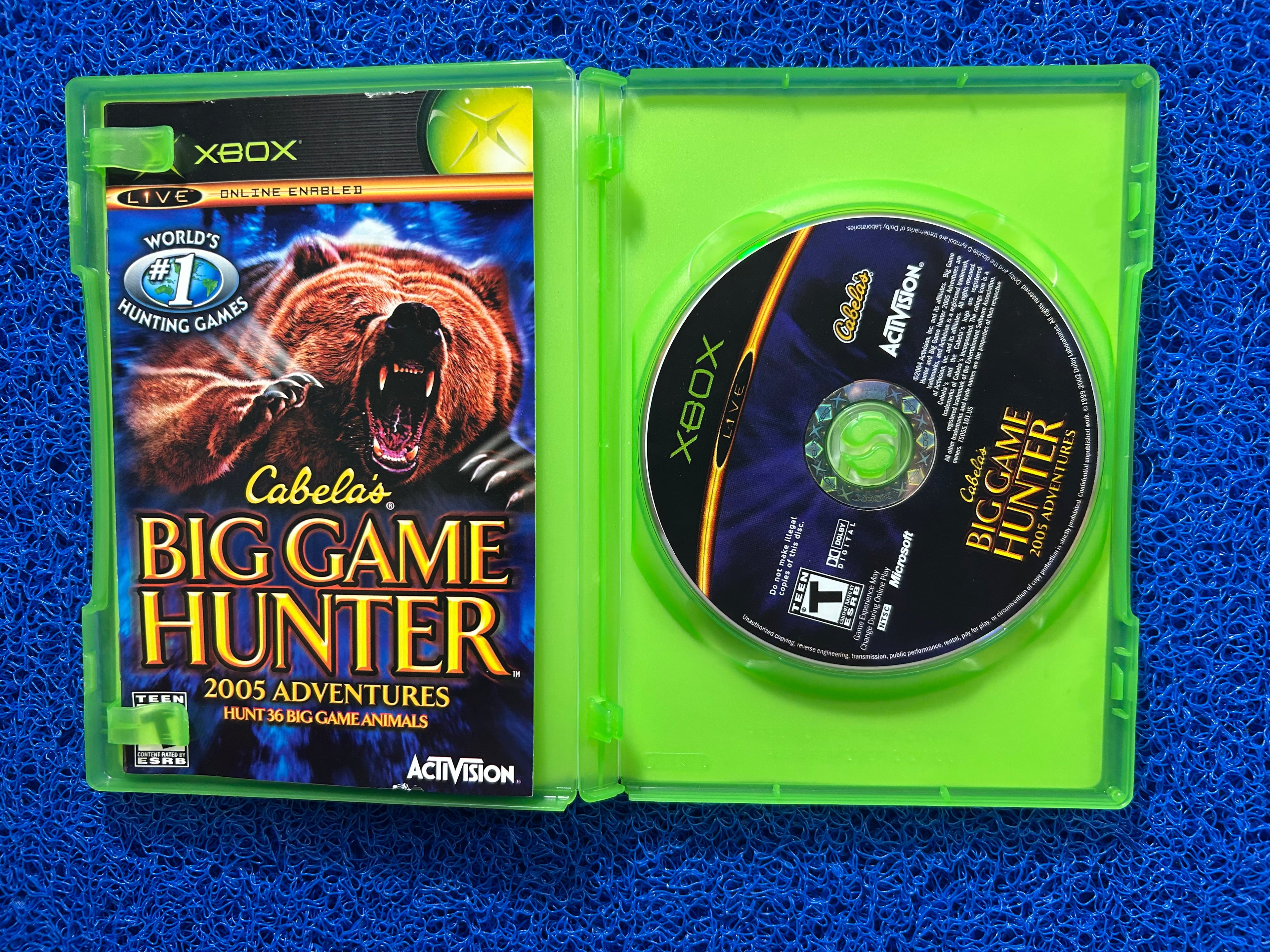 XBOX Big game hunter 2005 adventures (A)