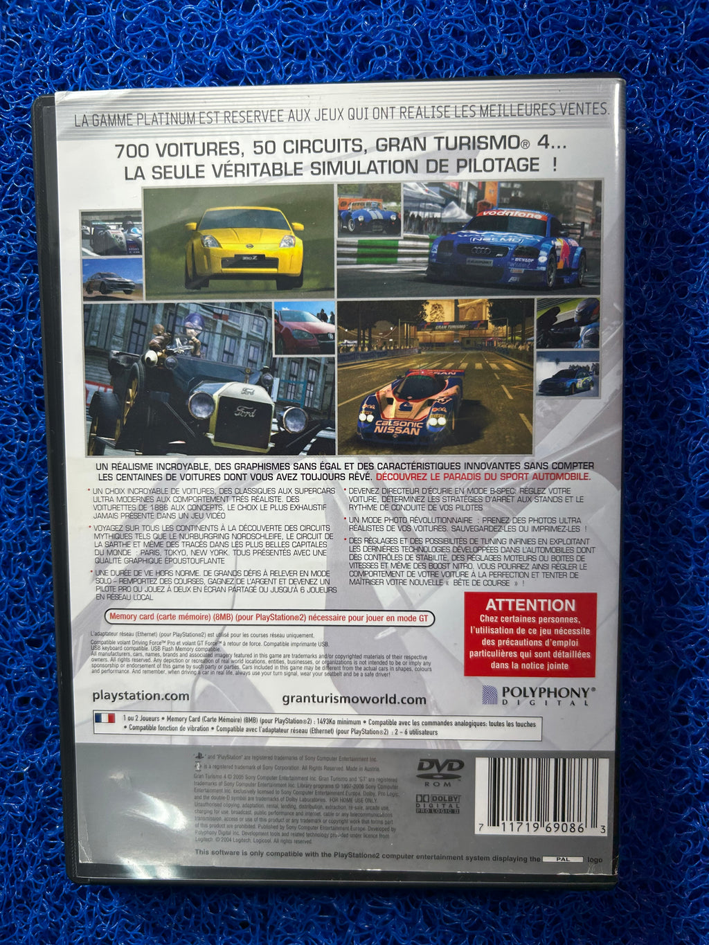PS2 Gran turismo 4 (E)