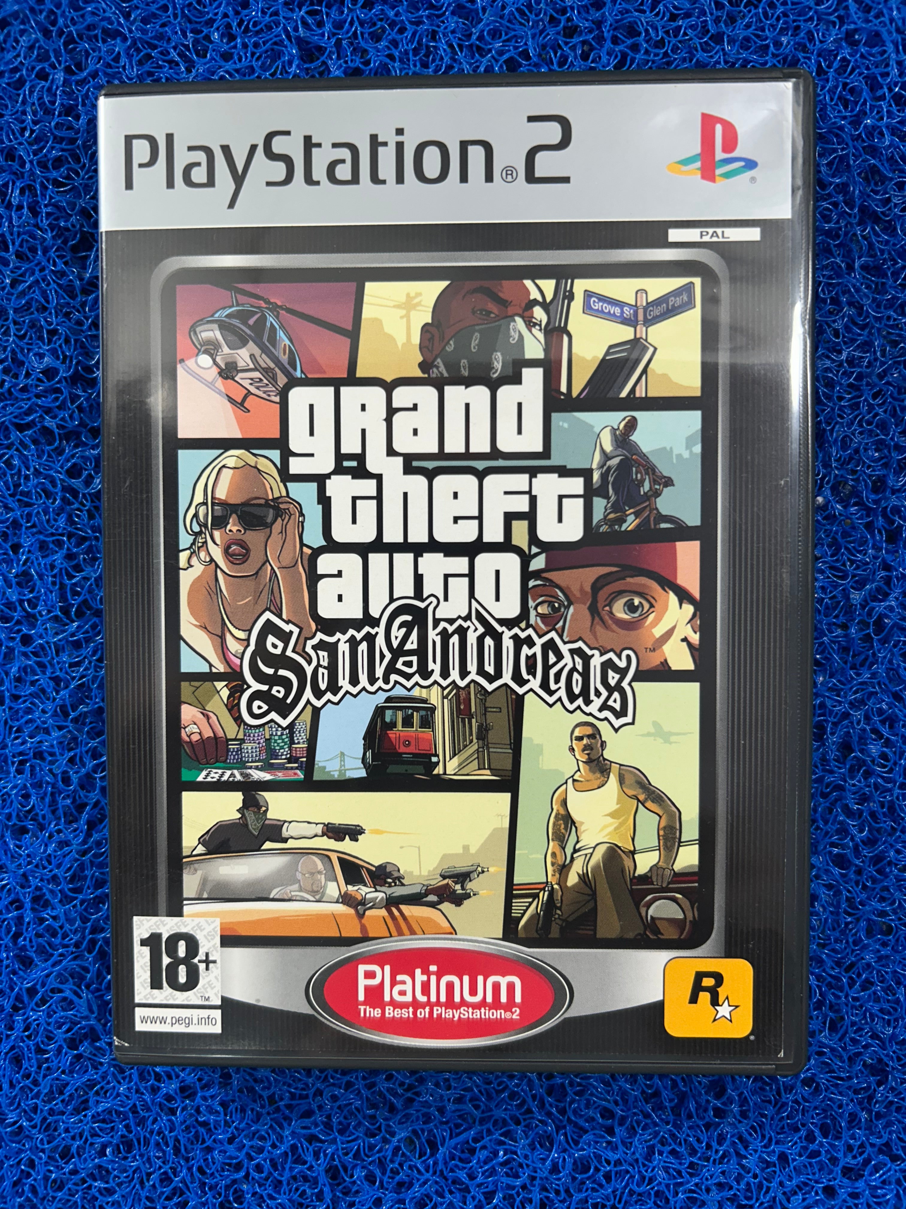 PS2# GTA San andreas (E)