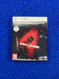 PS5# Back 4 blood collectors edition