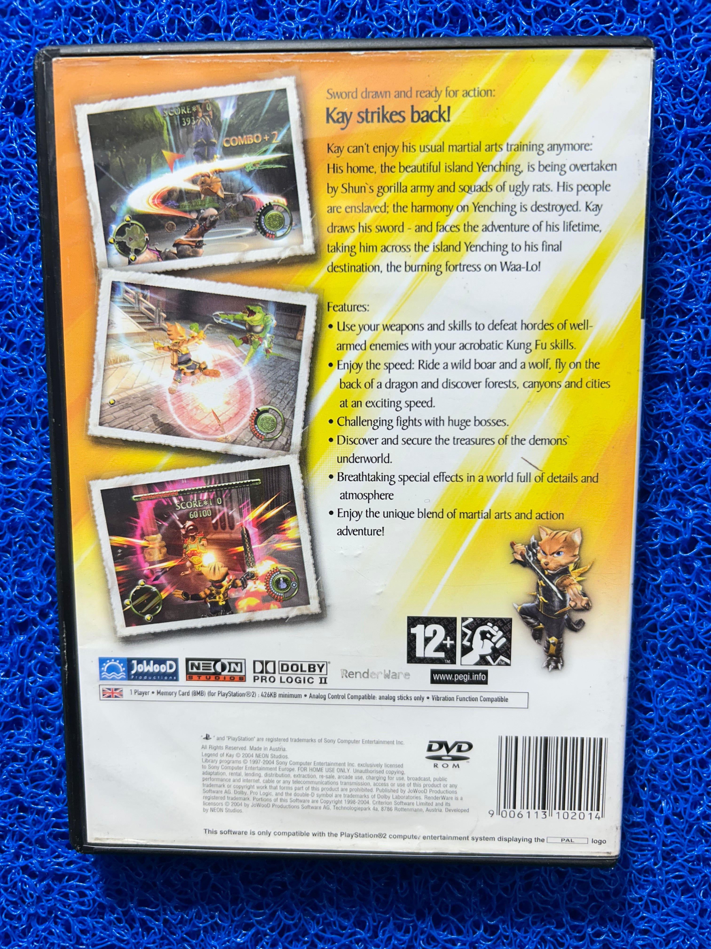 PS2 The legend of kay (E)