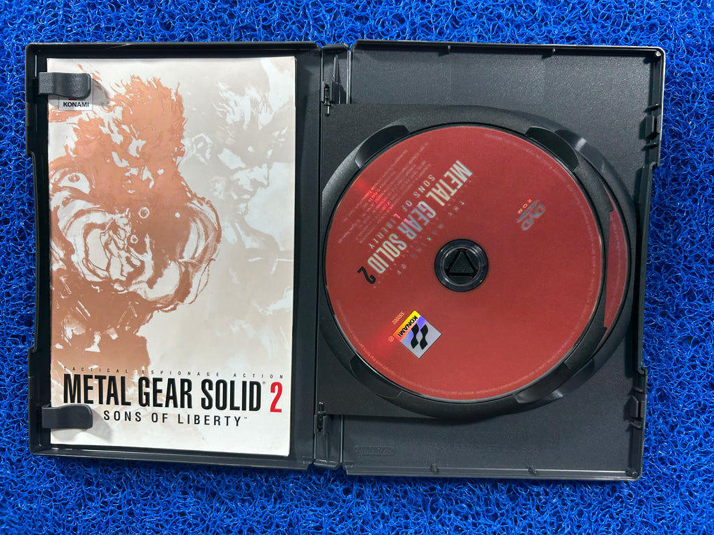 PS2 Metal gear solid 2 (E)