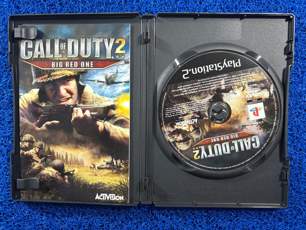 PS2 Call of duty 2 big red one (E)