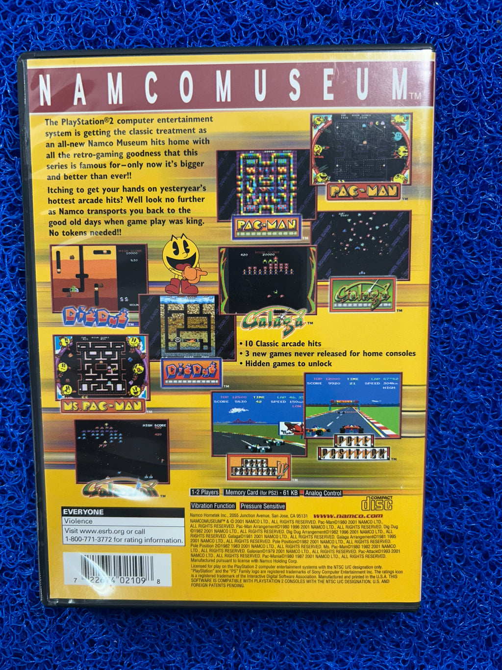 PS2 Namco museum (A)