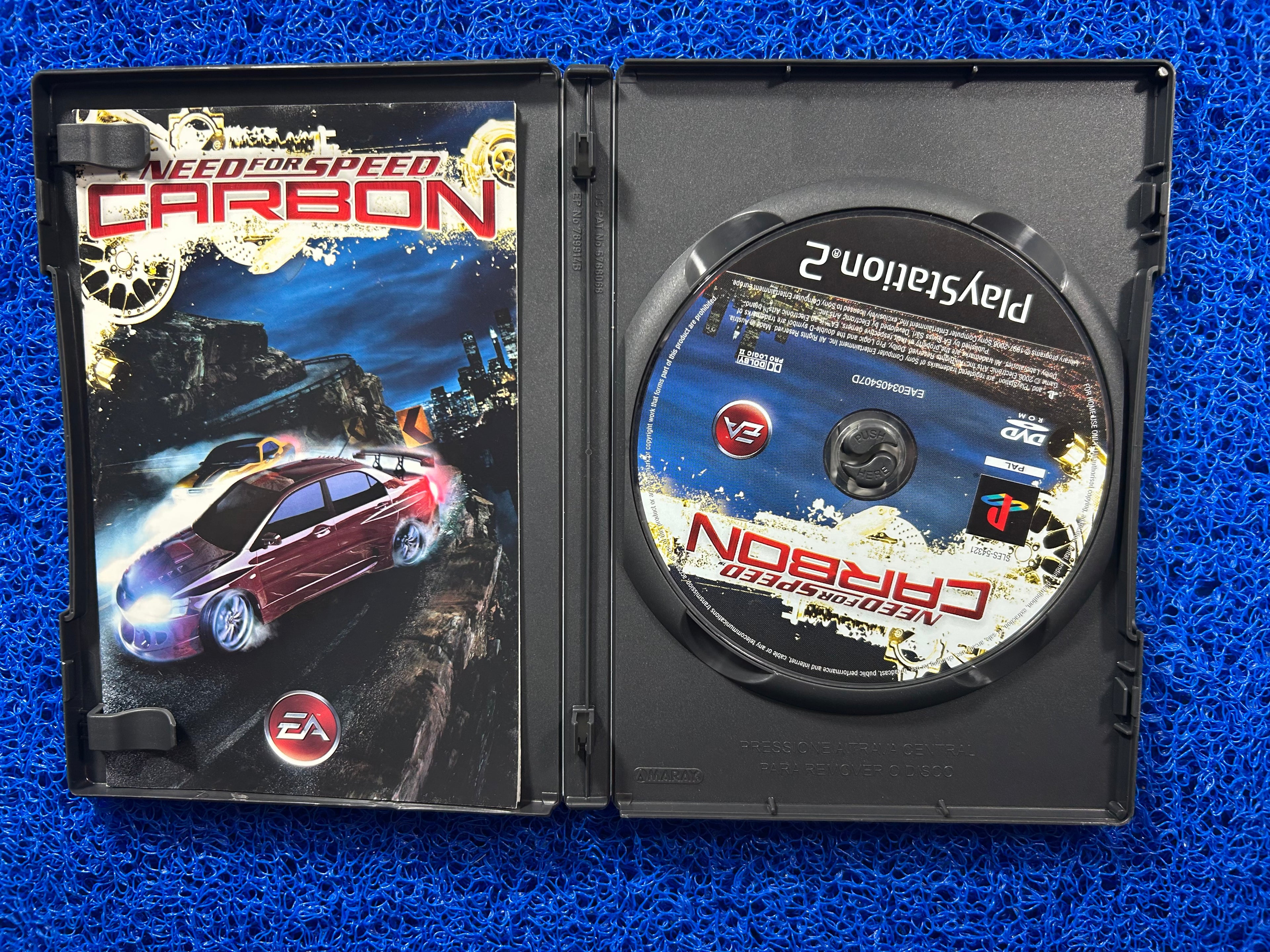 PS2 Need for speed carbon (E)