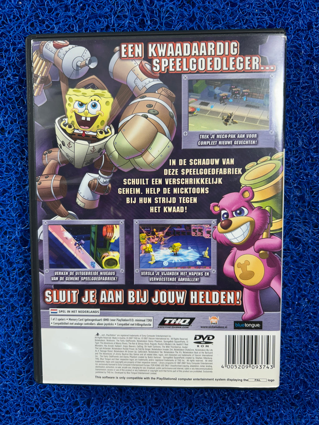 PS2# Spongebob squarepants and friends attack toy boys (E)