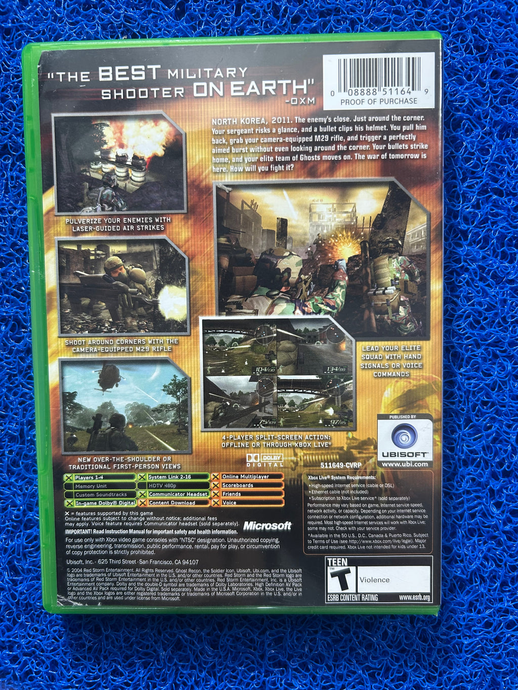 XBOX Ghost recon 2 (A)