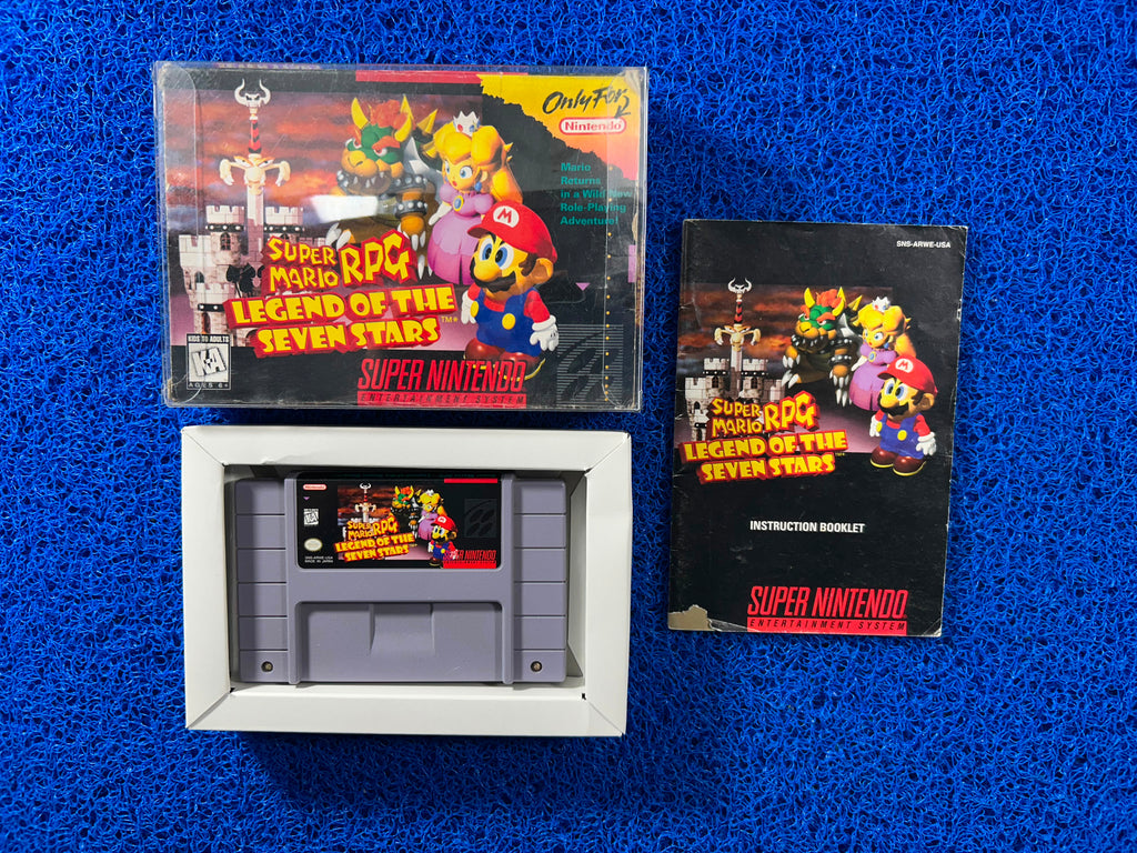SNES Box Super Mario rpg (A)