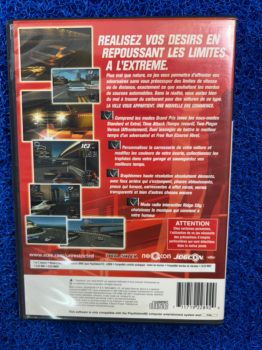 PS2 Ridge racer V (E)