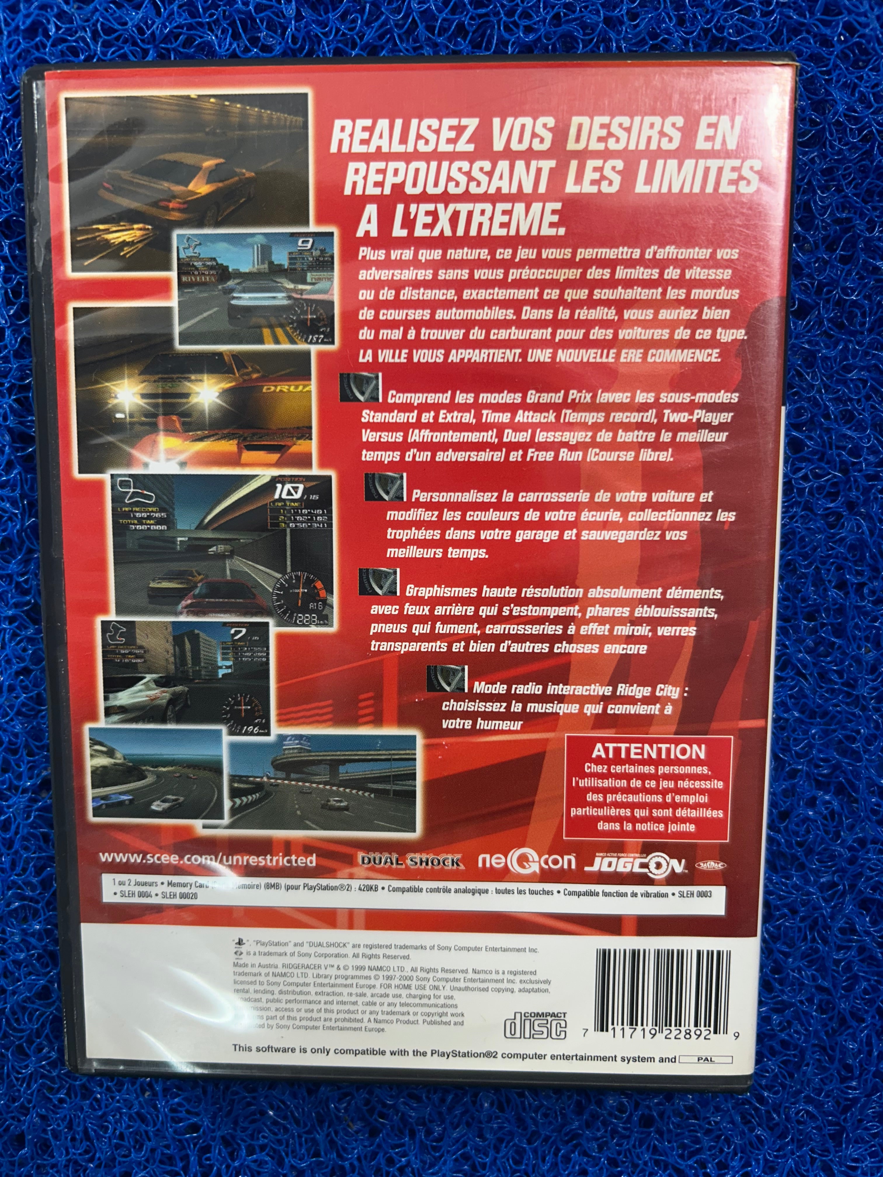 PS2 Ridge racer V (E)