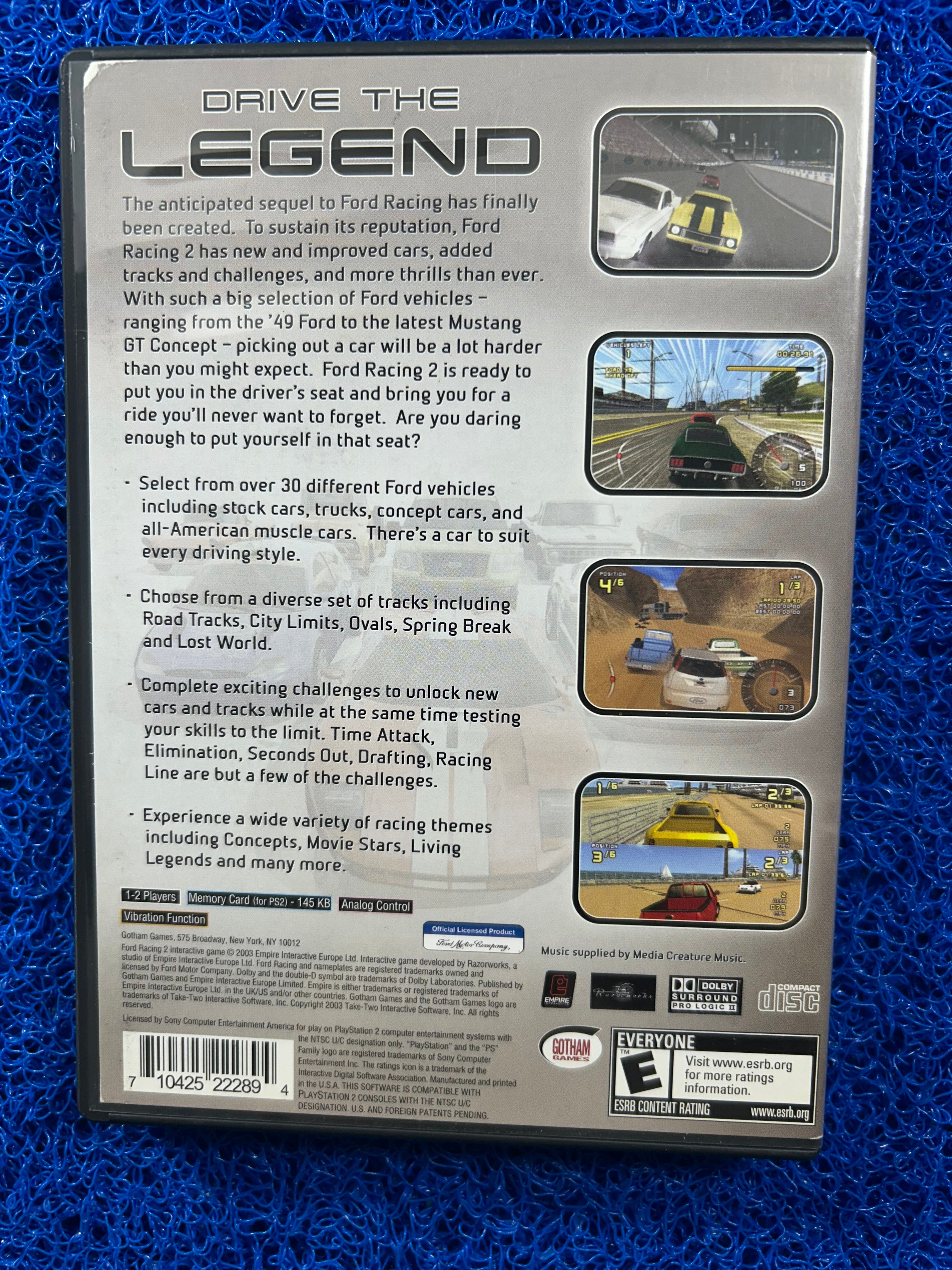 PS2 Ford racing 2 (A)
