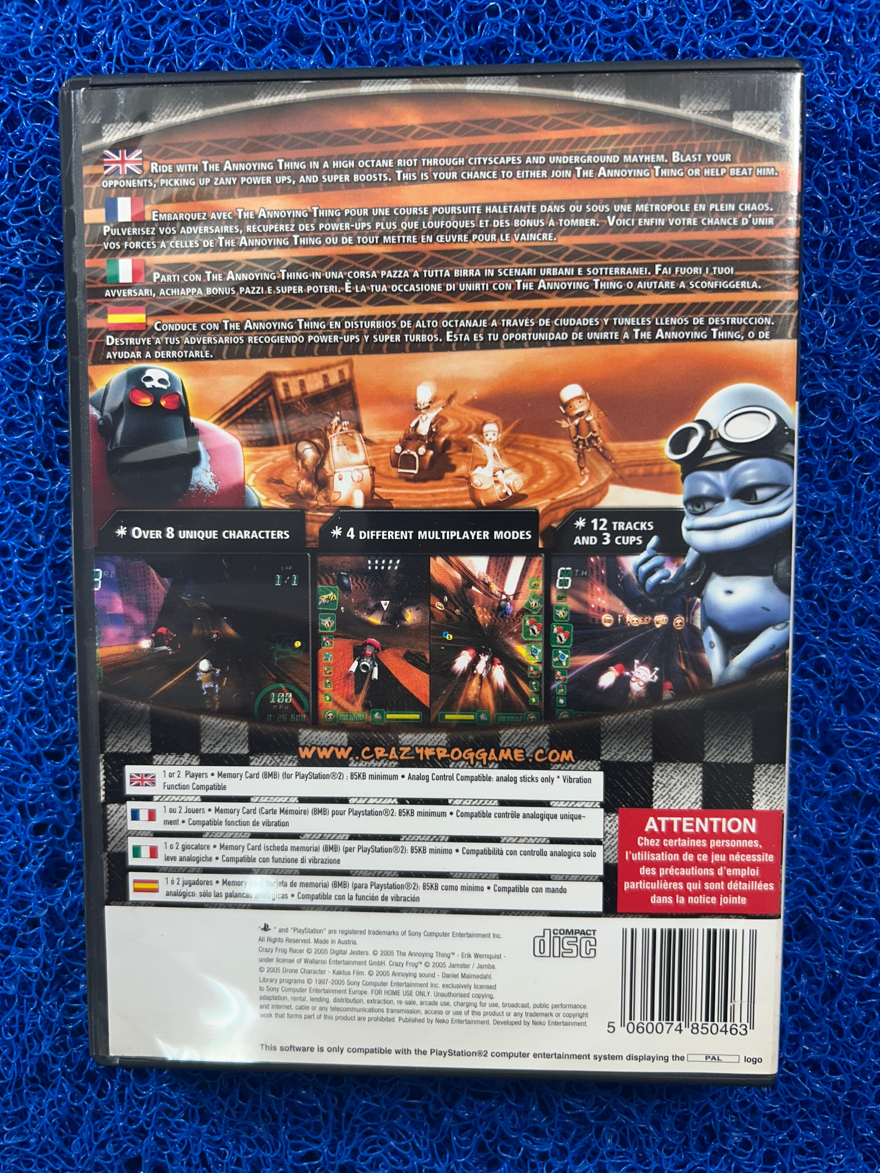 PS2 Crazy frog racer (E)