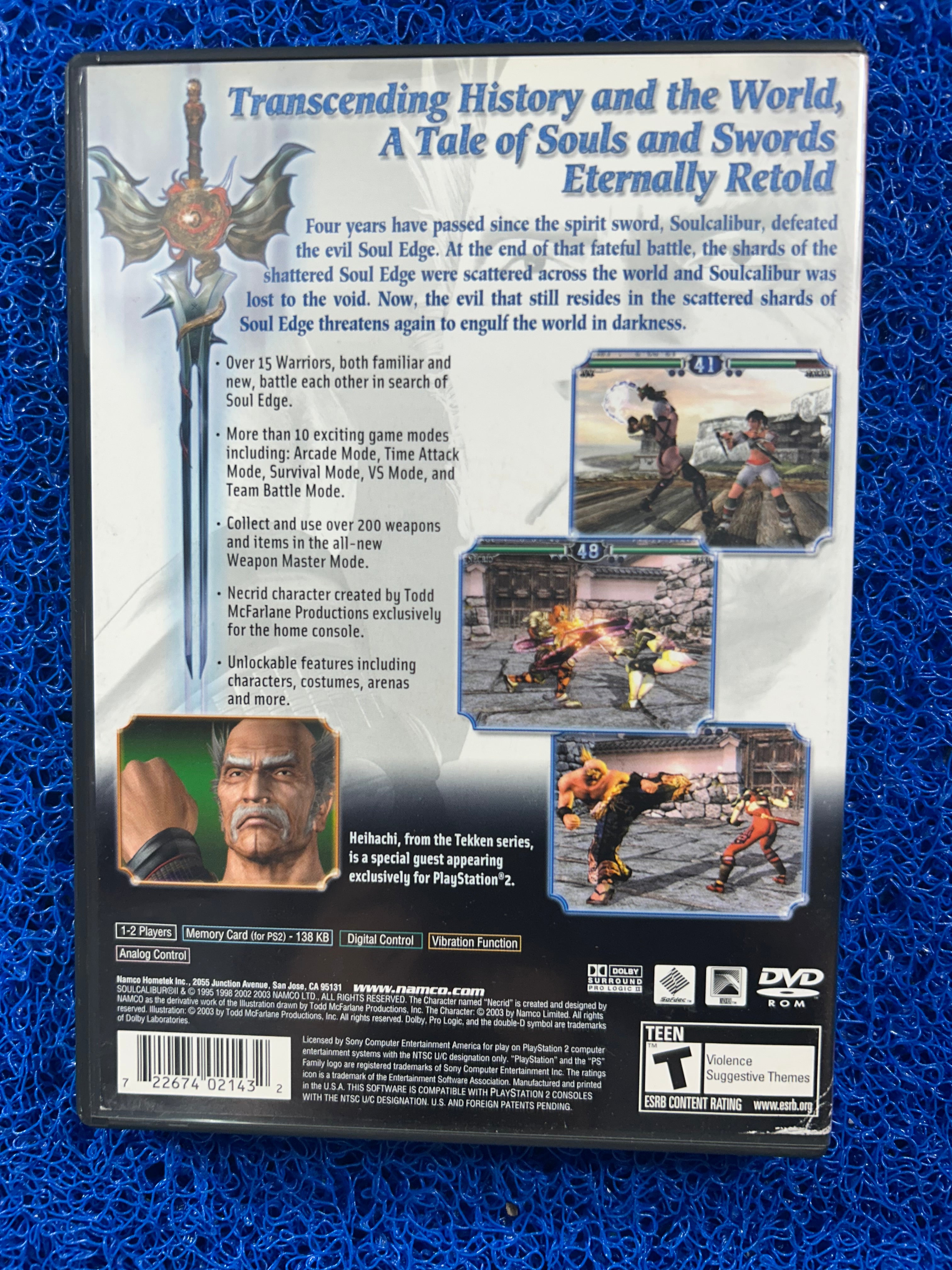 PS2 Soul calibur II (A)