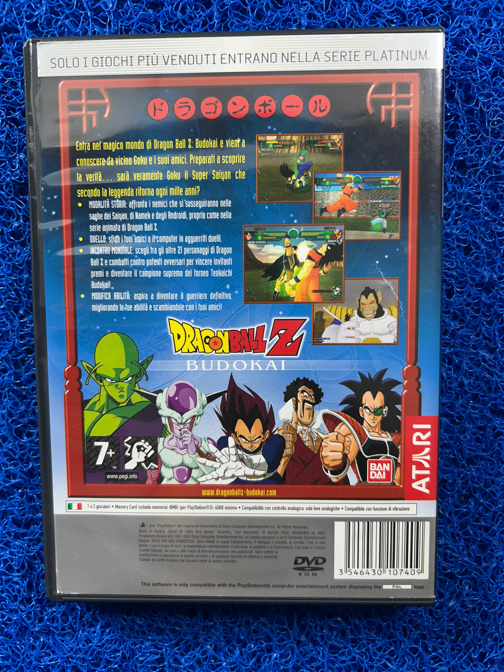 PS2 Dragon ball z budokai (E)