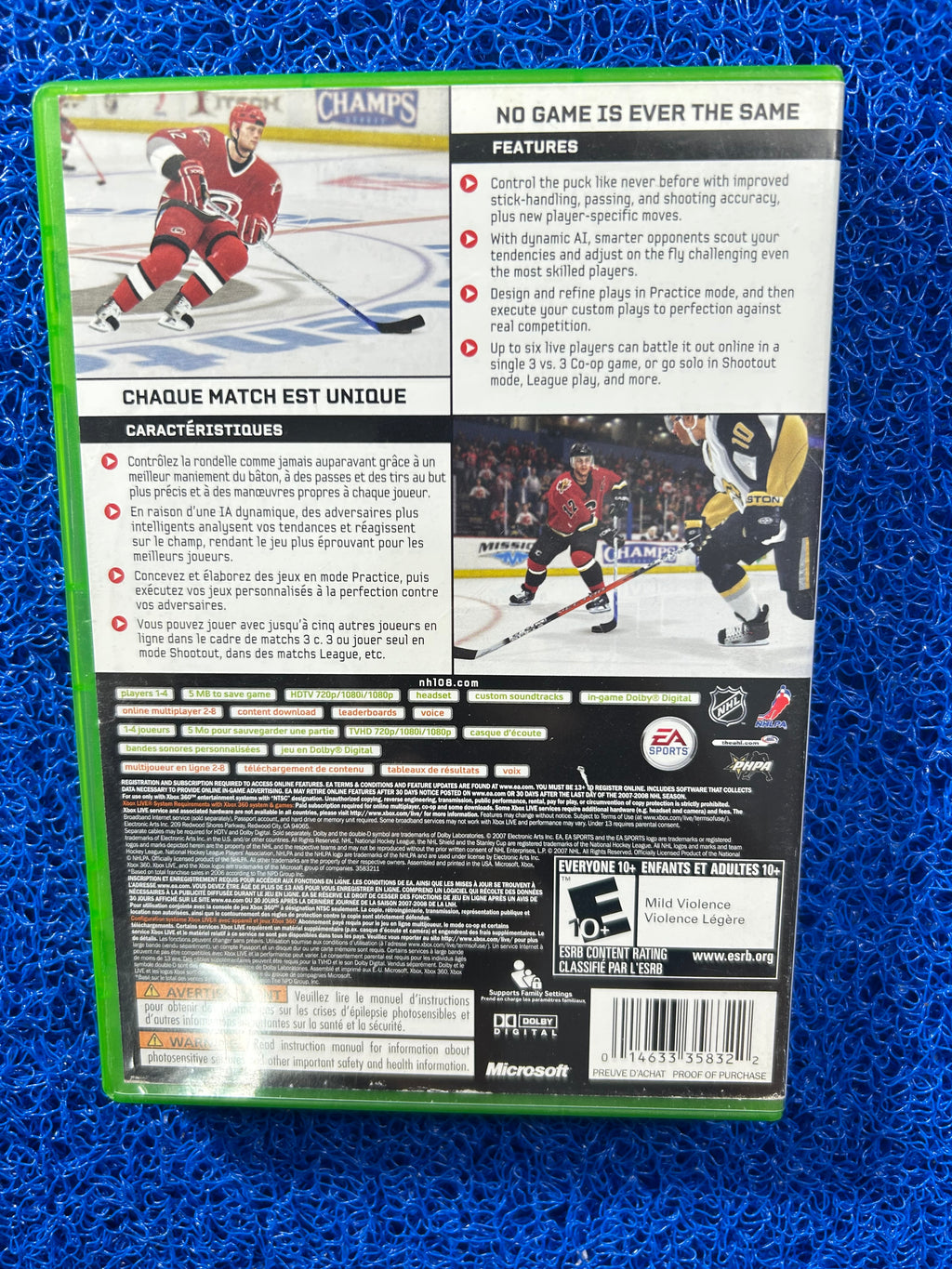X360 NHL 08 (A)