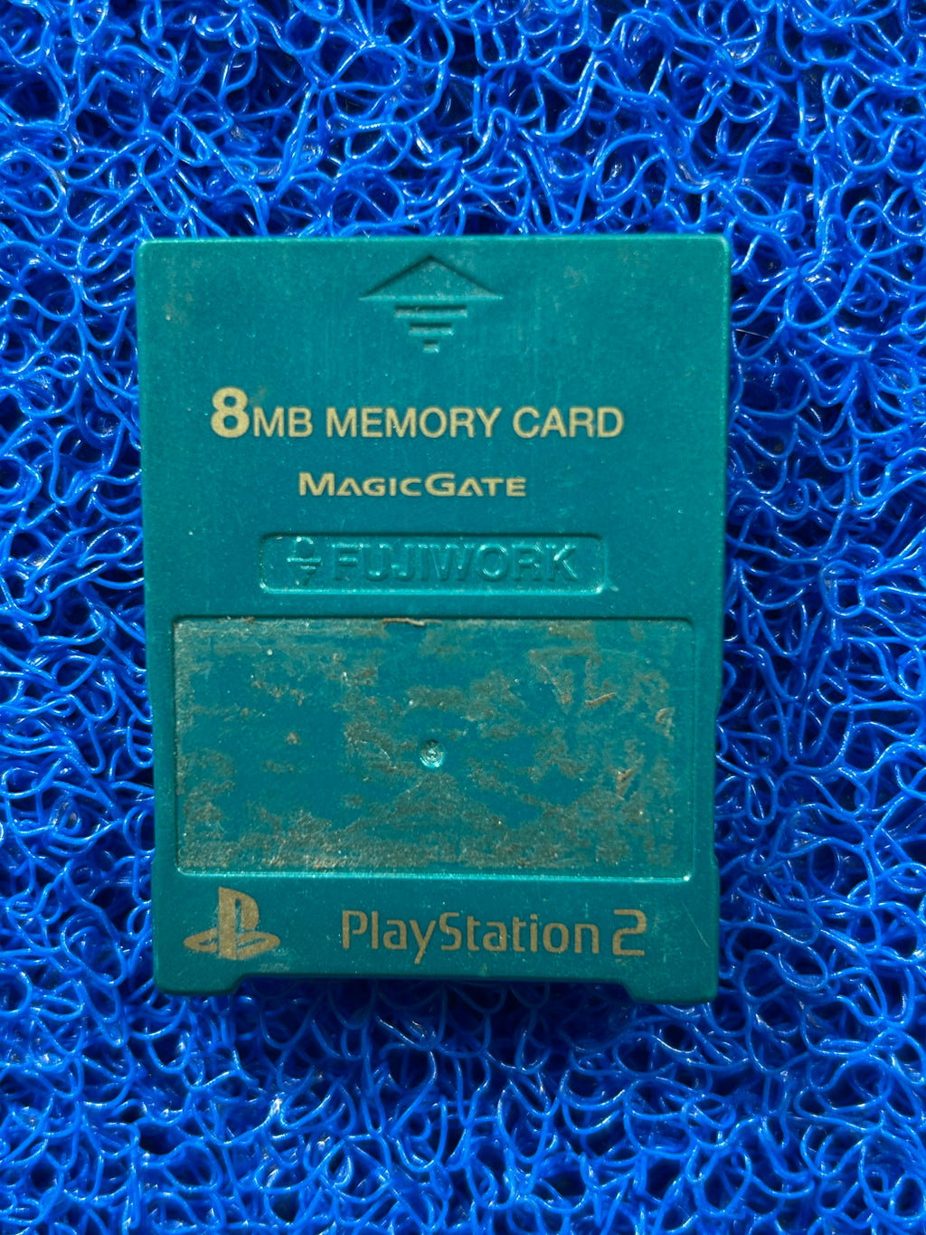 ACESSÓRIOS Memory card de ps2 verde metálico