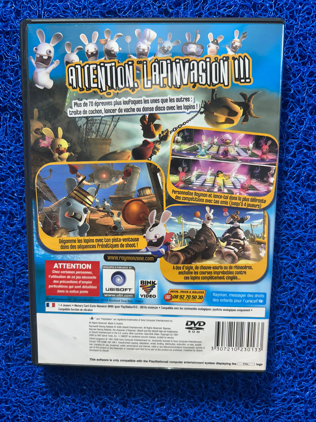 PS2 Rayman raving rabbits (E)
