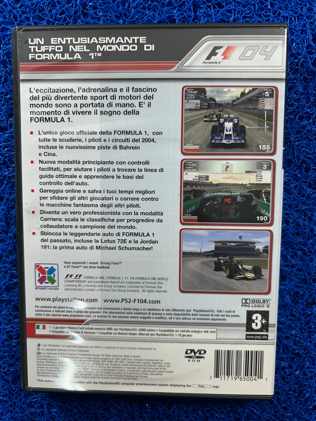 PS2 Formula one 04 (E)