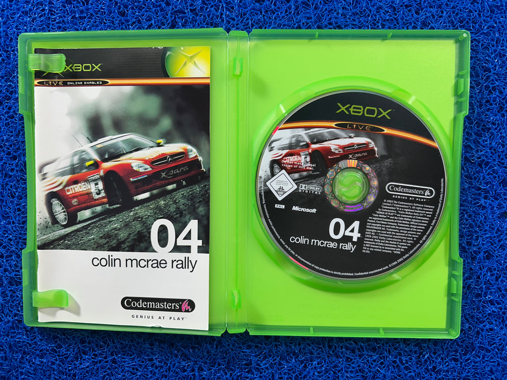 XBOX Colin mcrae rally 04 (E)