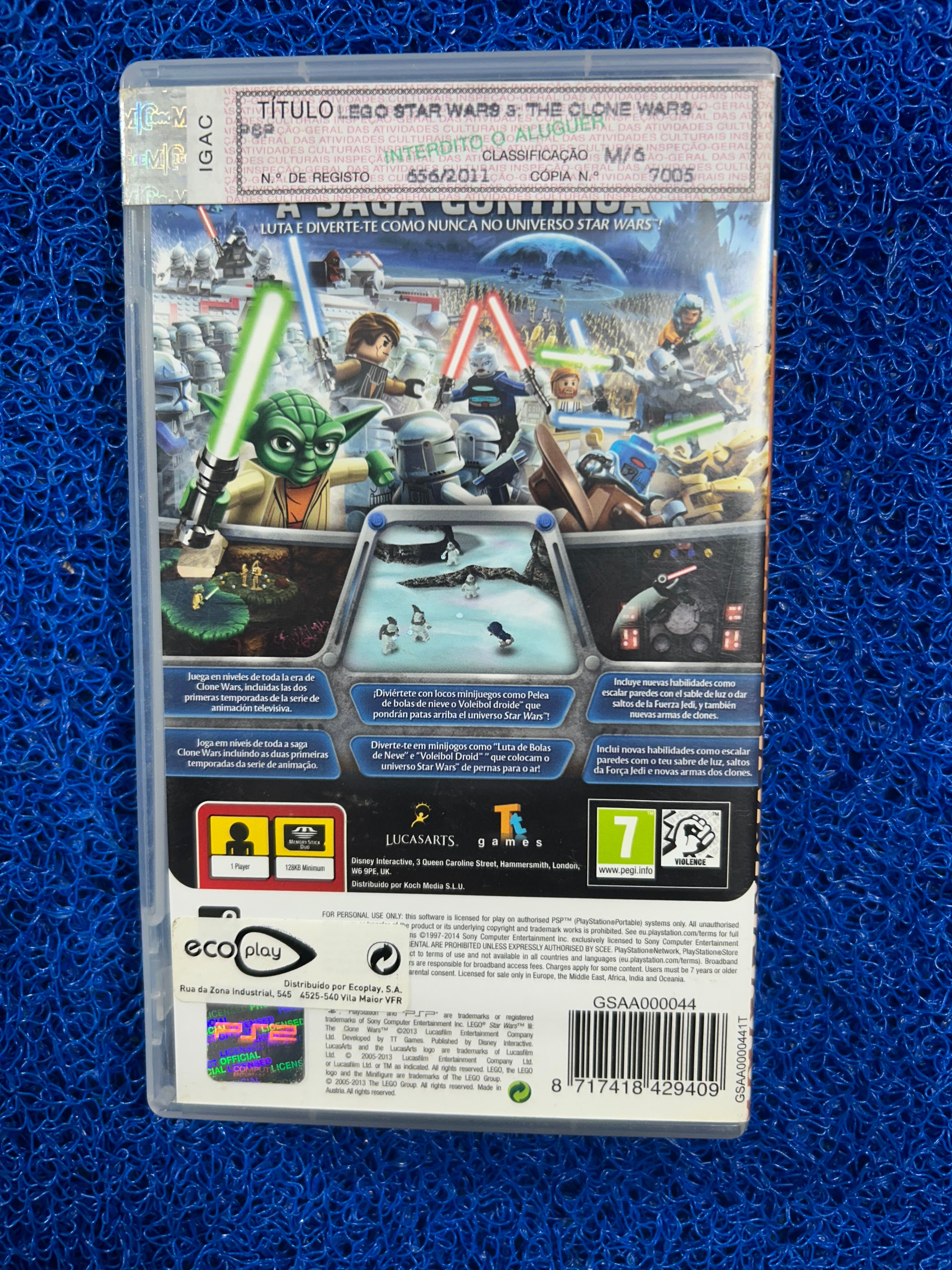 PSP# Lego star wars III (E)