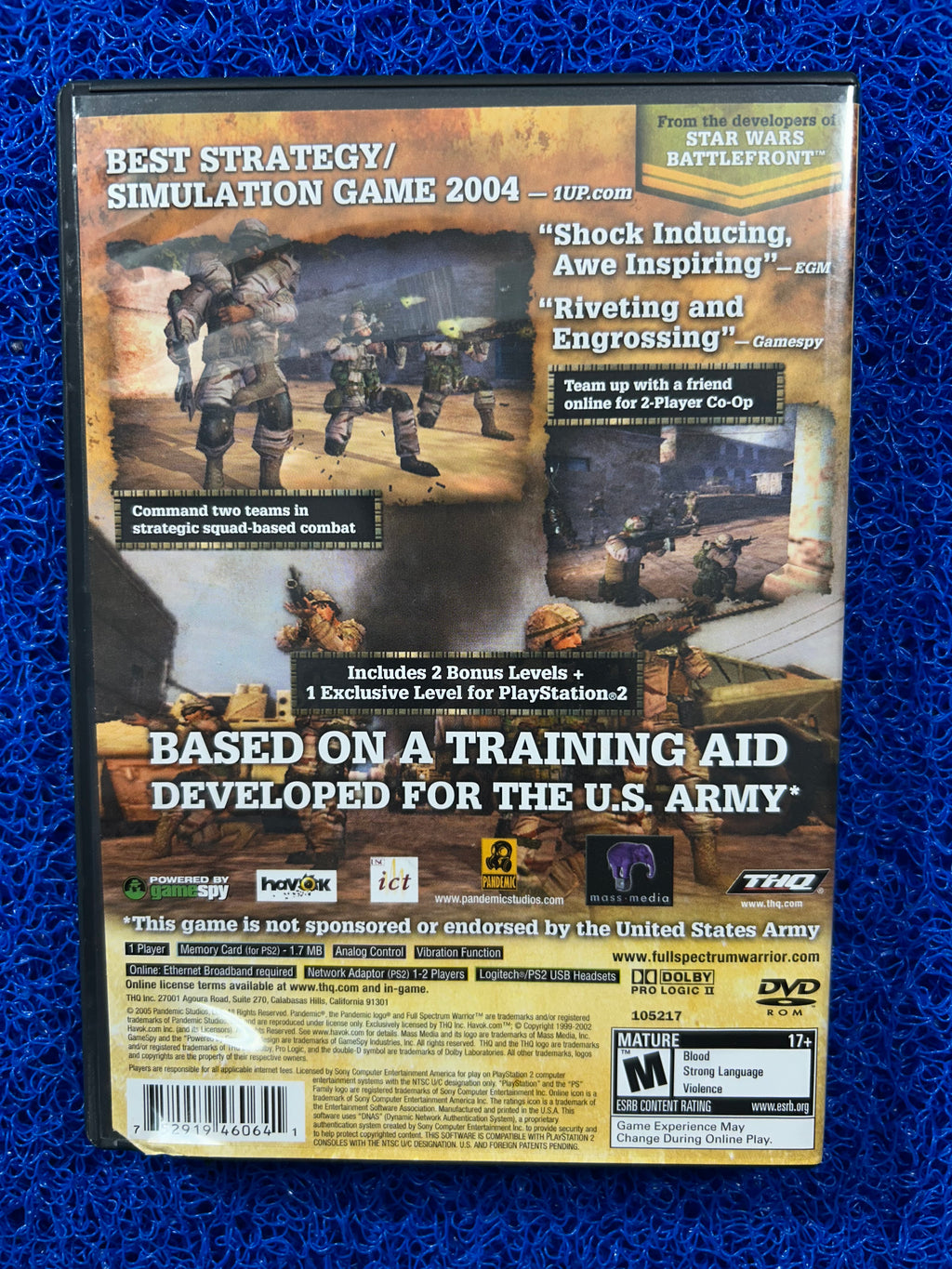 PS2 Warrior (A)