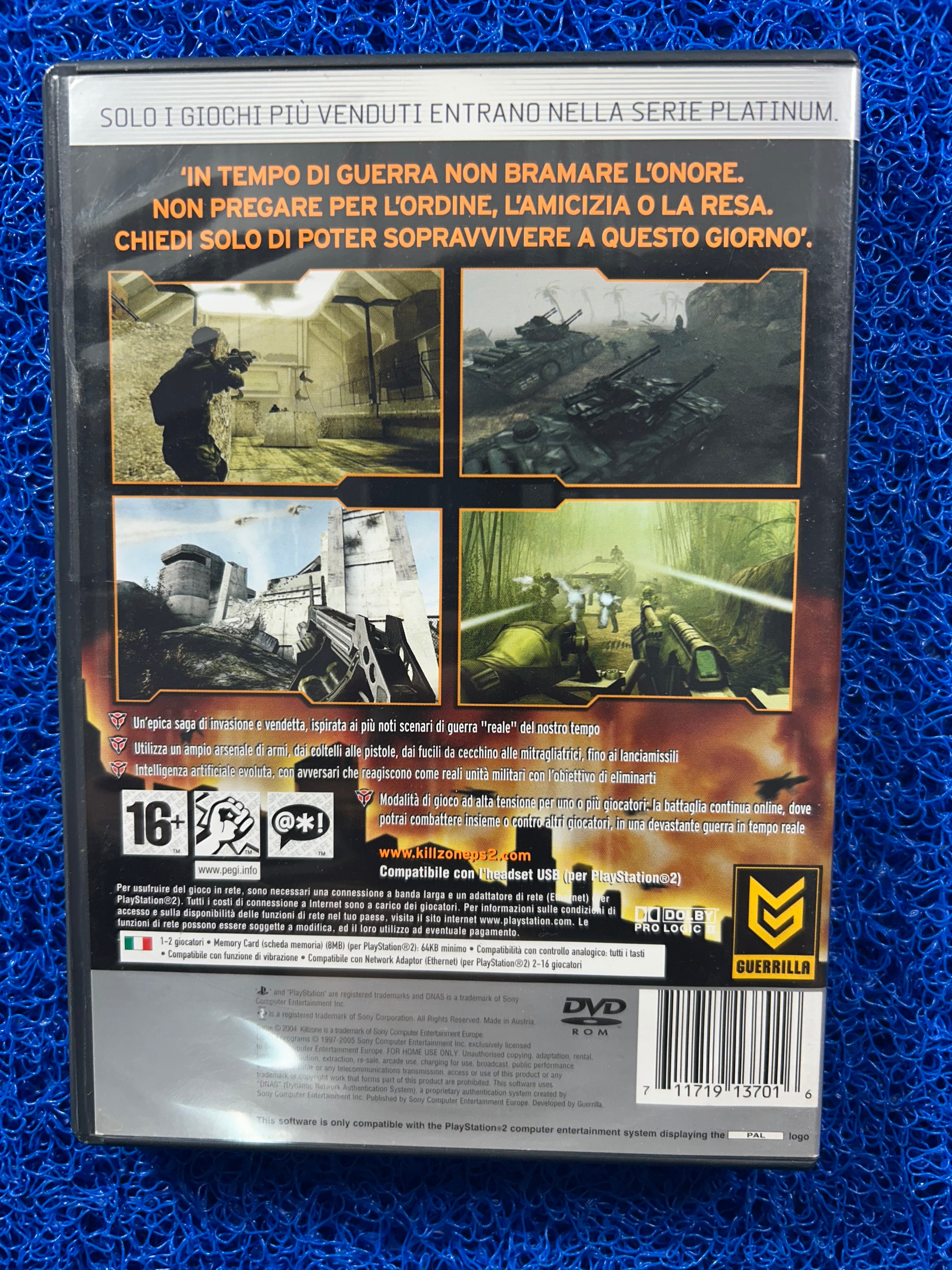 PS2 Killzone (E)