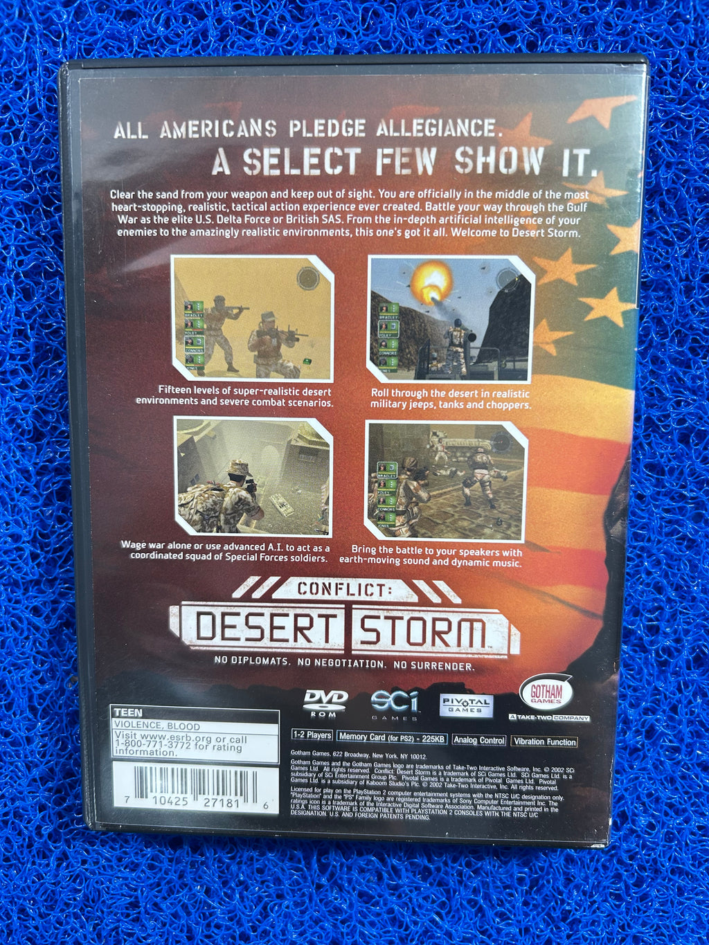 PS2 Conflict desert storm (A)