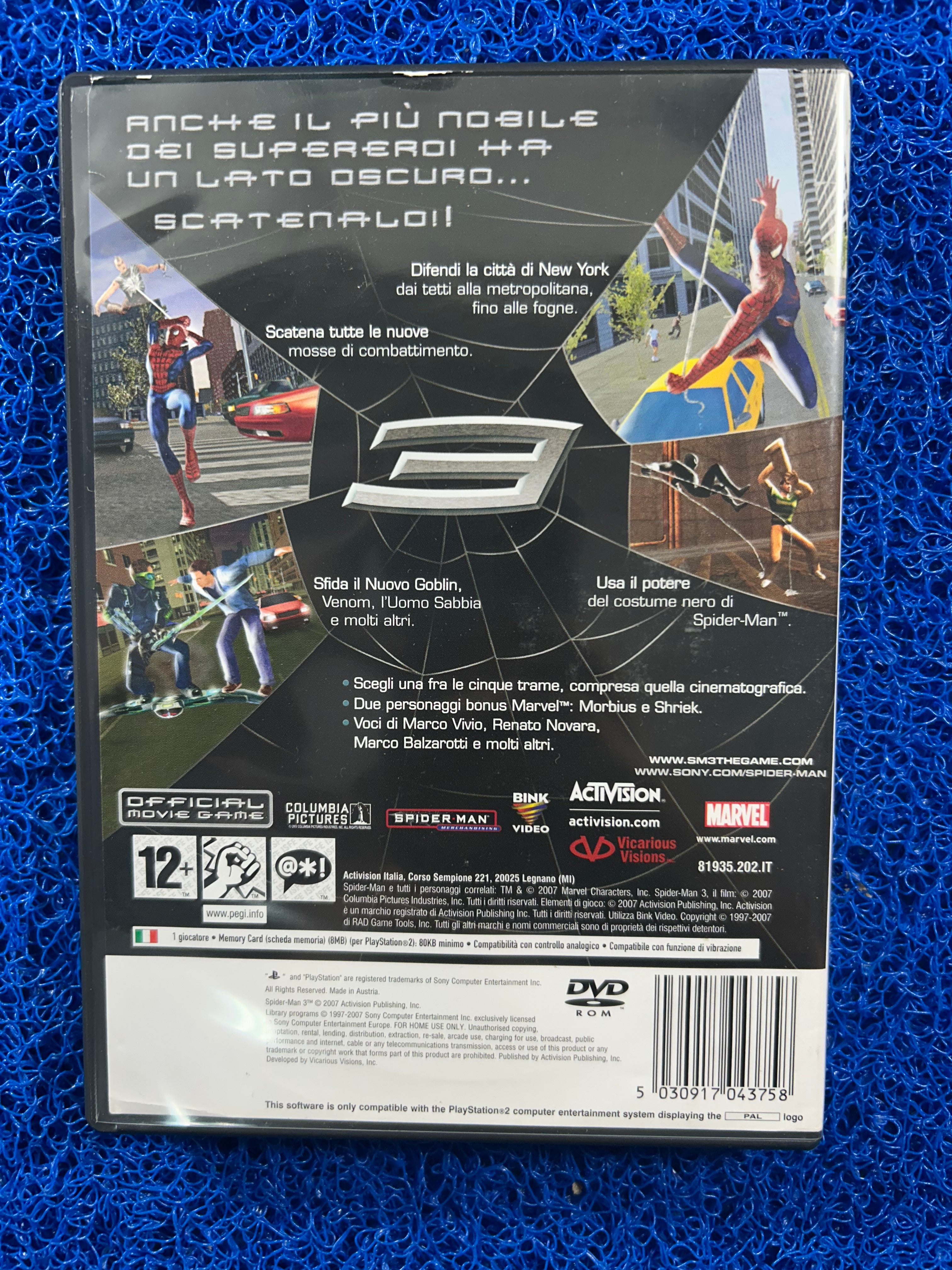 PS2 Spider-man 3 (E)