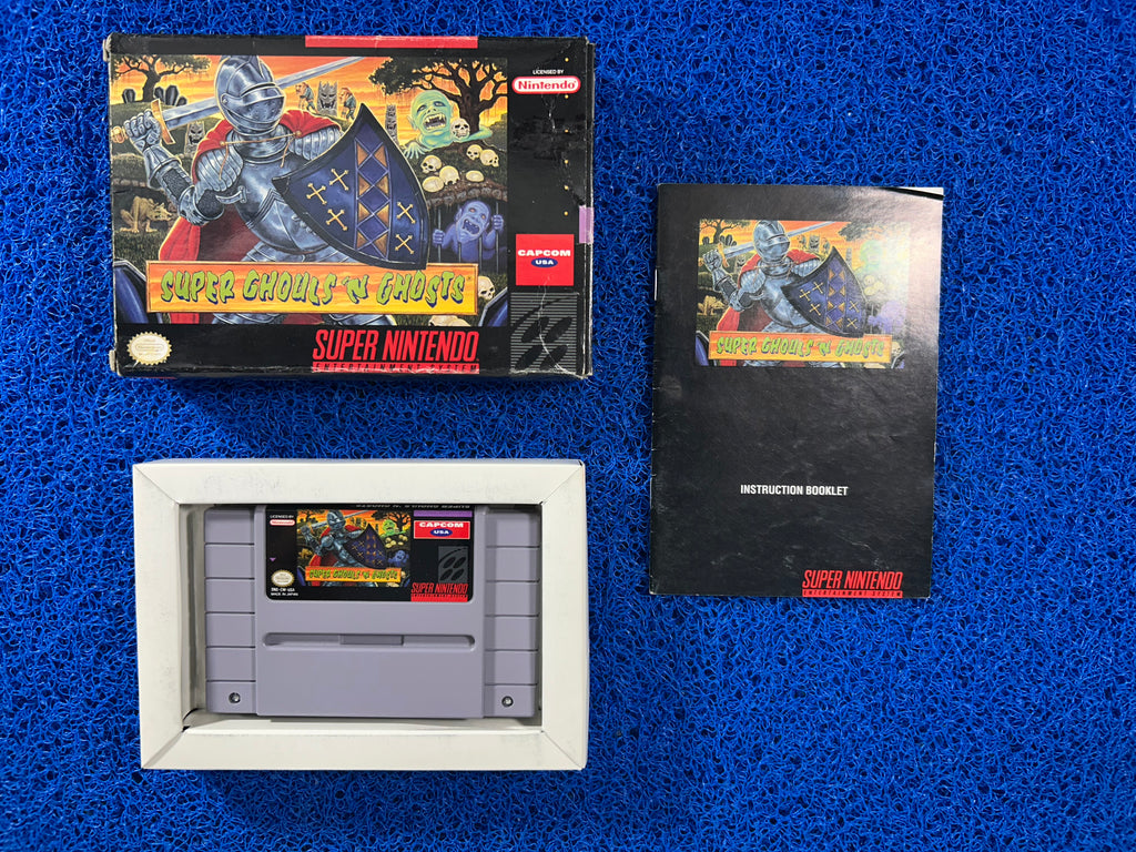 SNES# box Super Ghouls n’ Ghost (A)