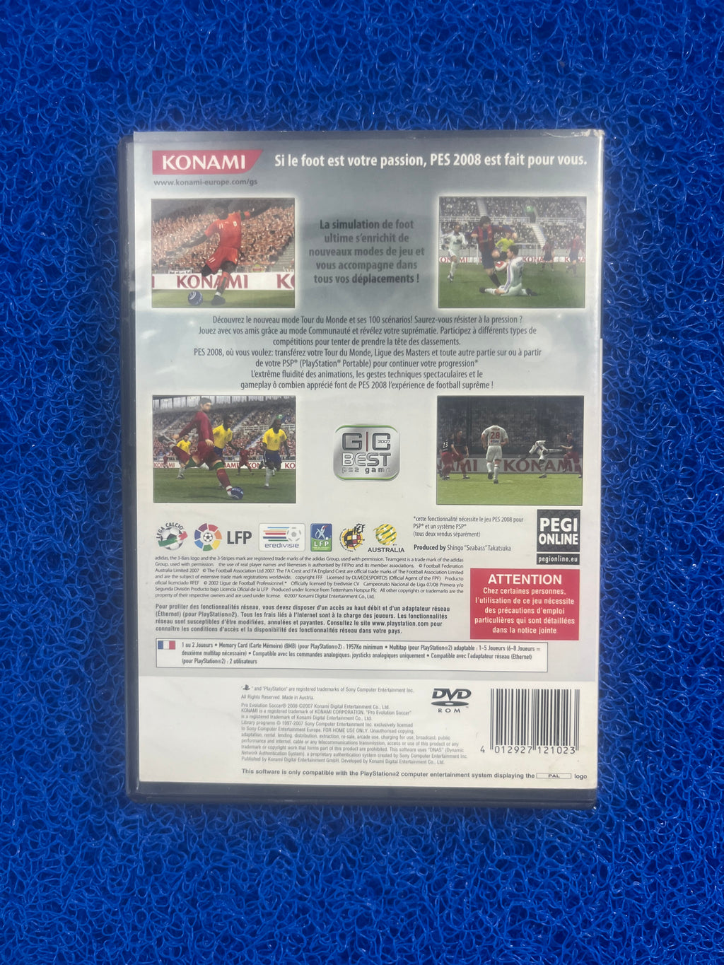 PS2 PES 2008(E)