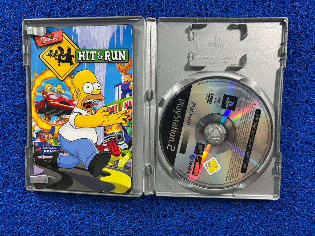 PS2 Simpsons hit and run (E)