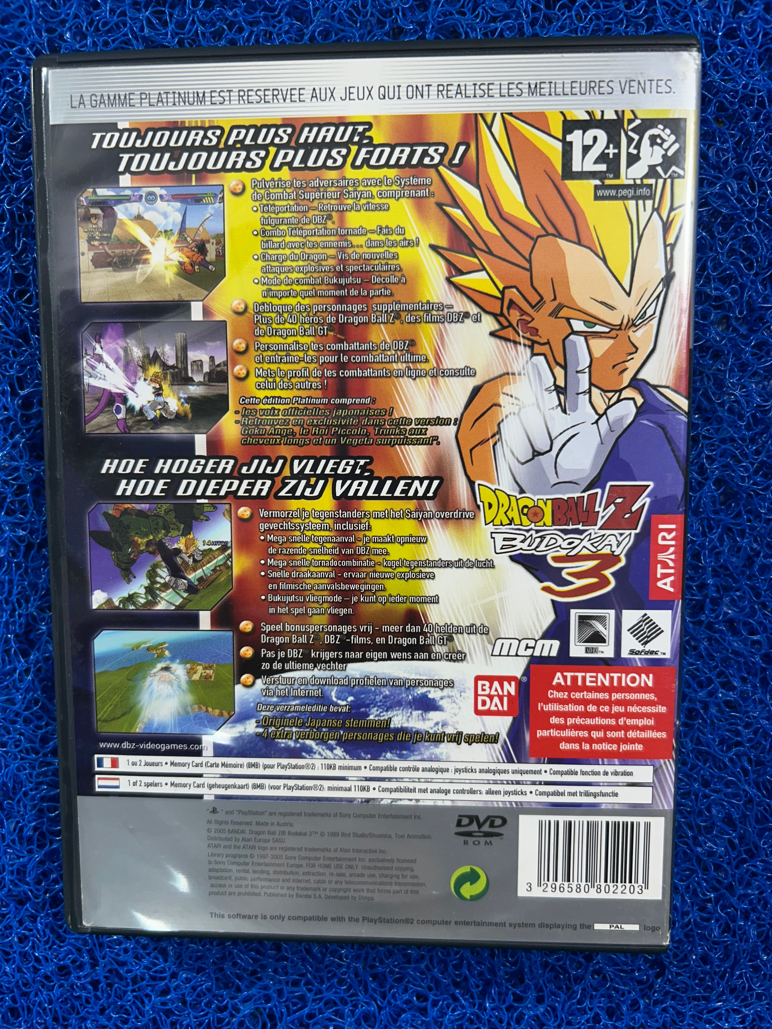 PS2# Dragon ball z budokai 3 (E)