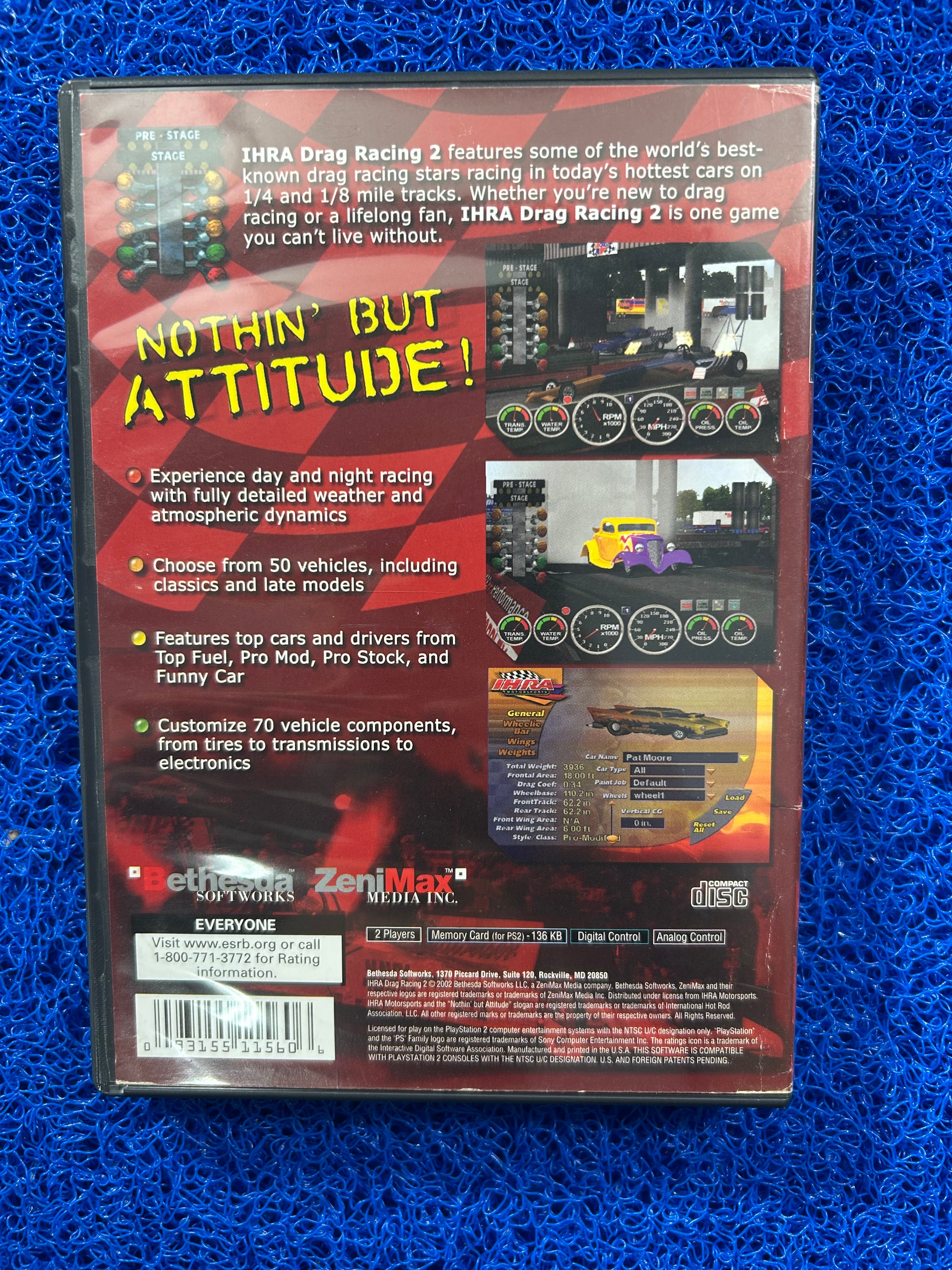 PS2 Drag racing 2 (A)