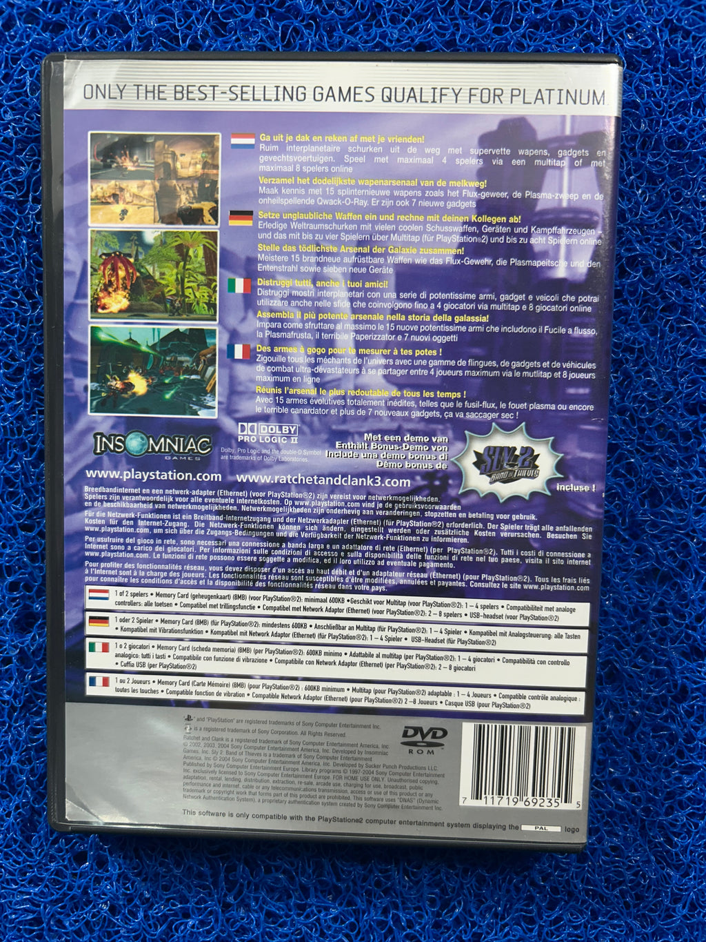 PS2 Ratchet clank 3 (E)