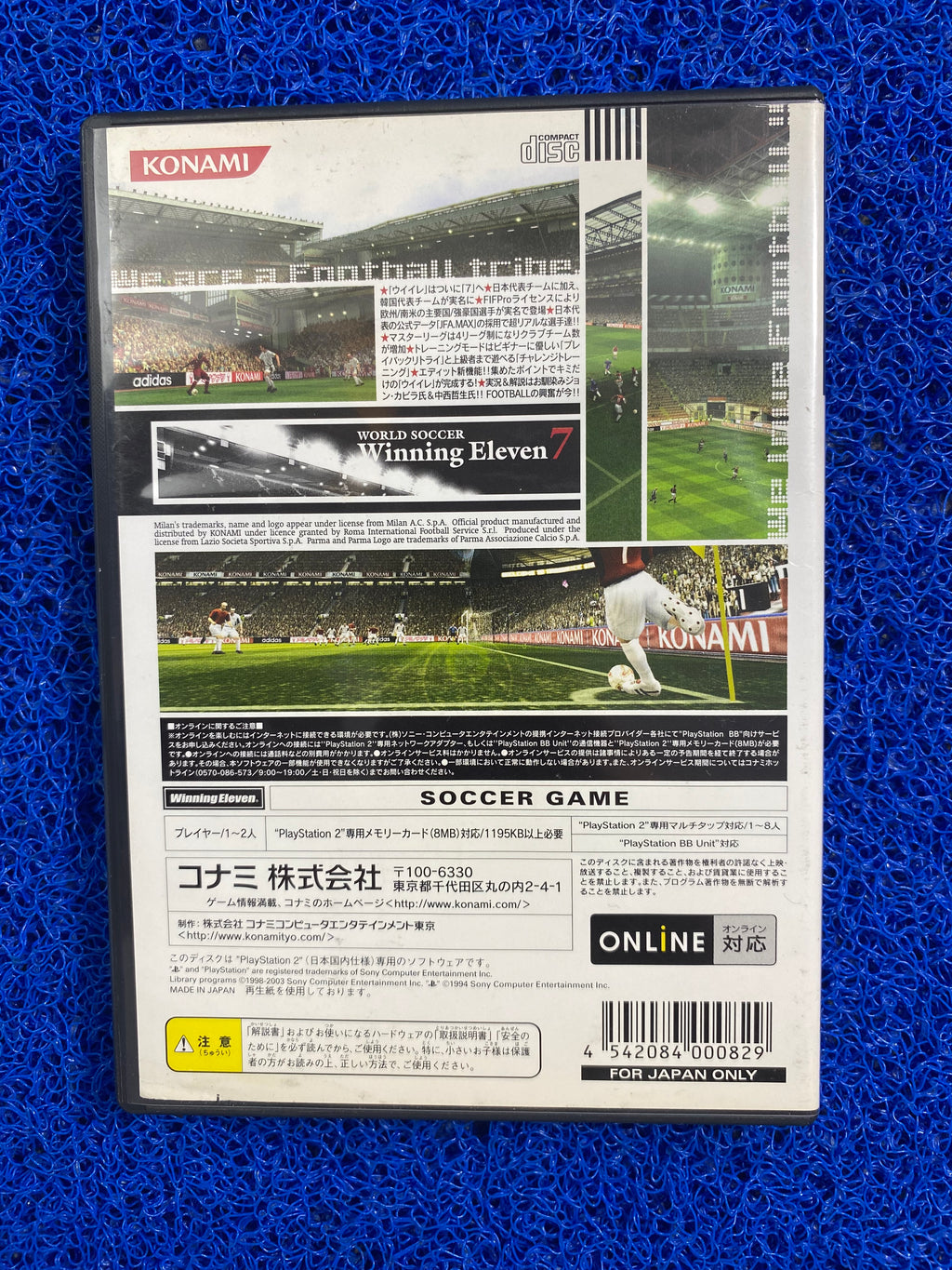PS2# Winning eleven 7 (J)