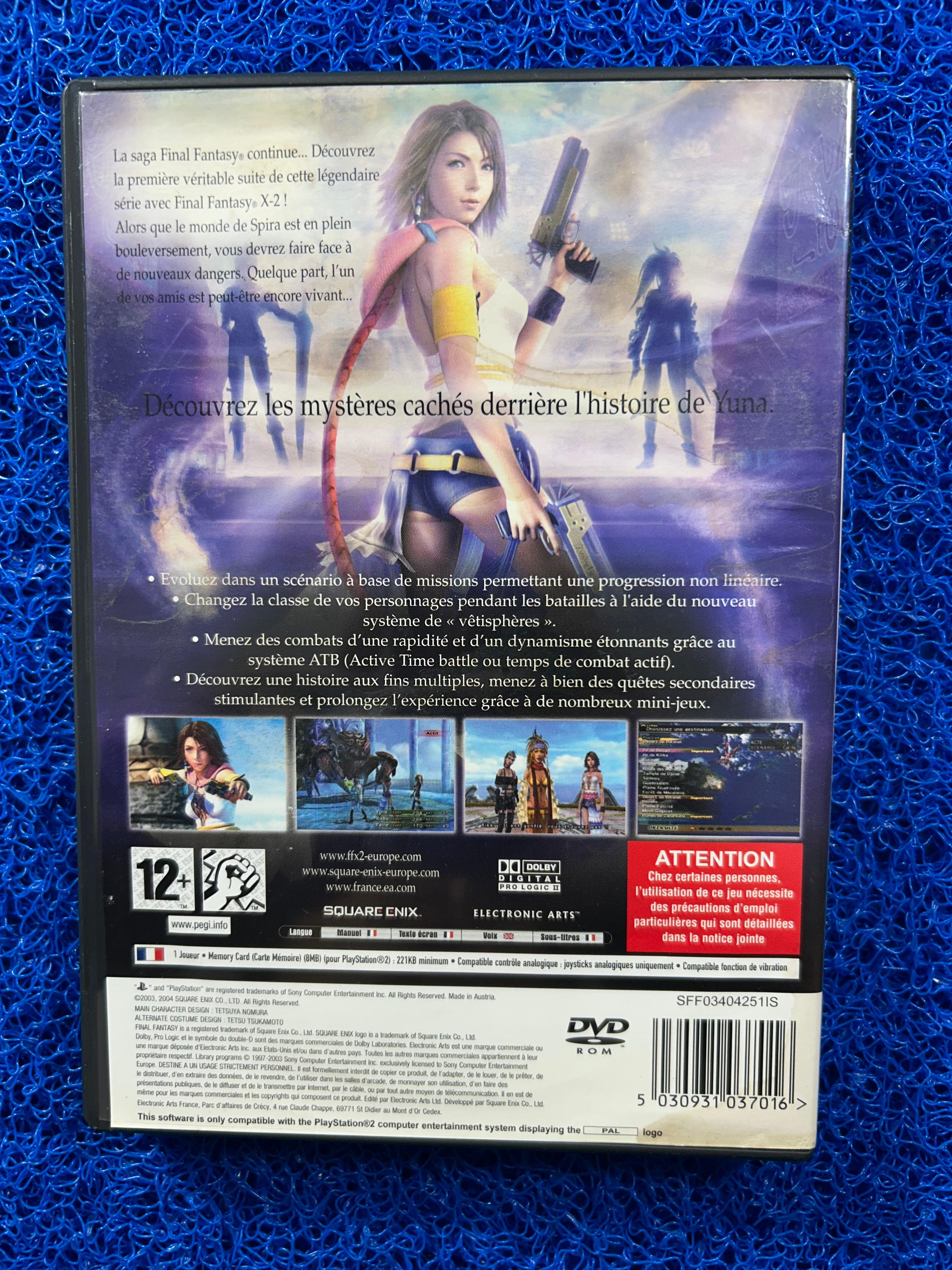 PS2 Final Fantasy X-2 (E)