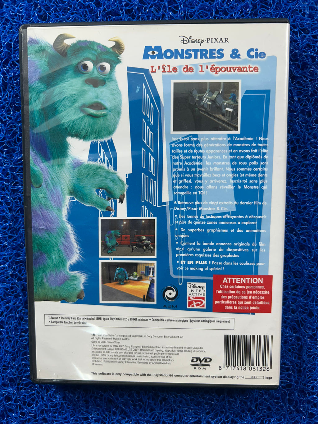 PS2 Monsters S.A (E)