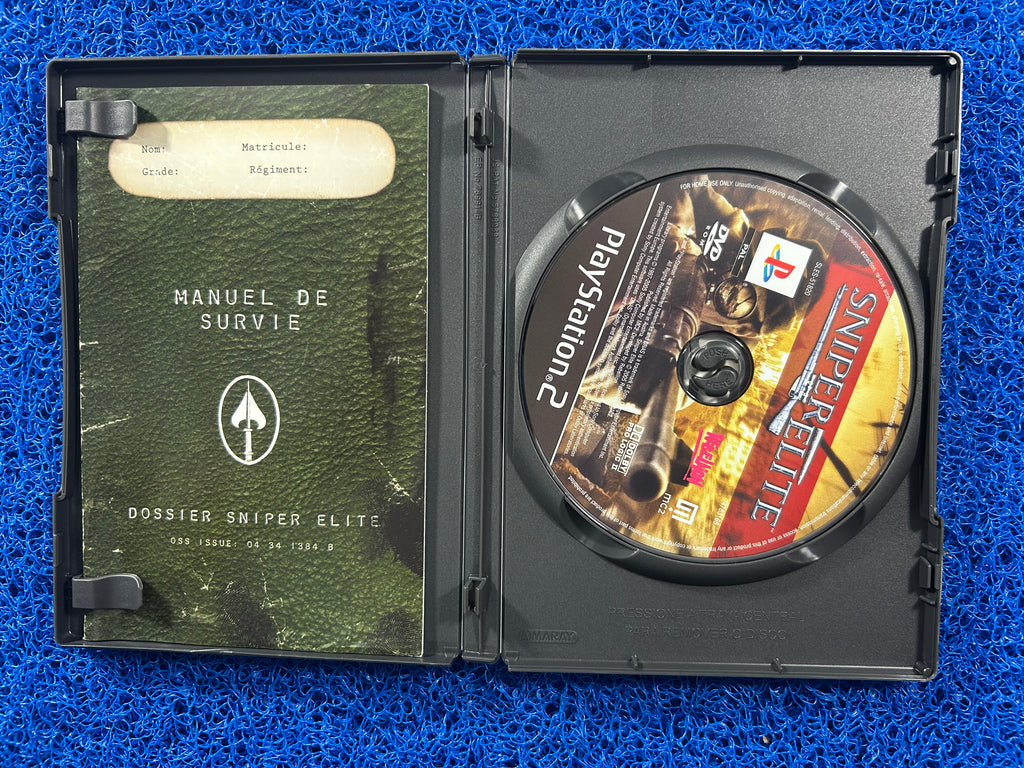 PS2 Sniper elite (E)