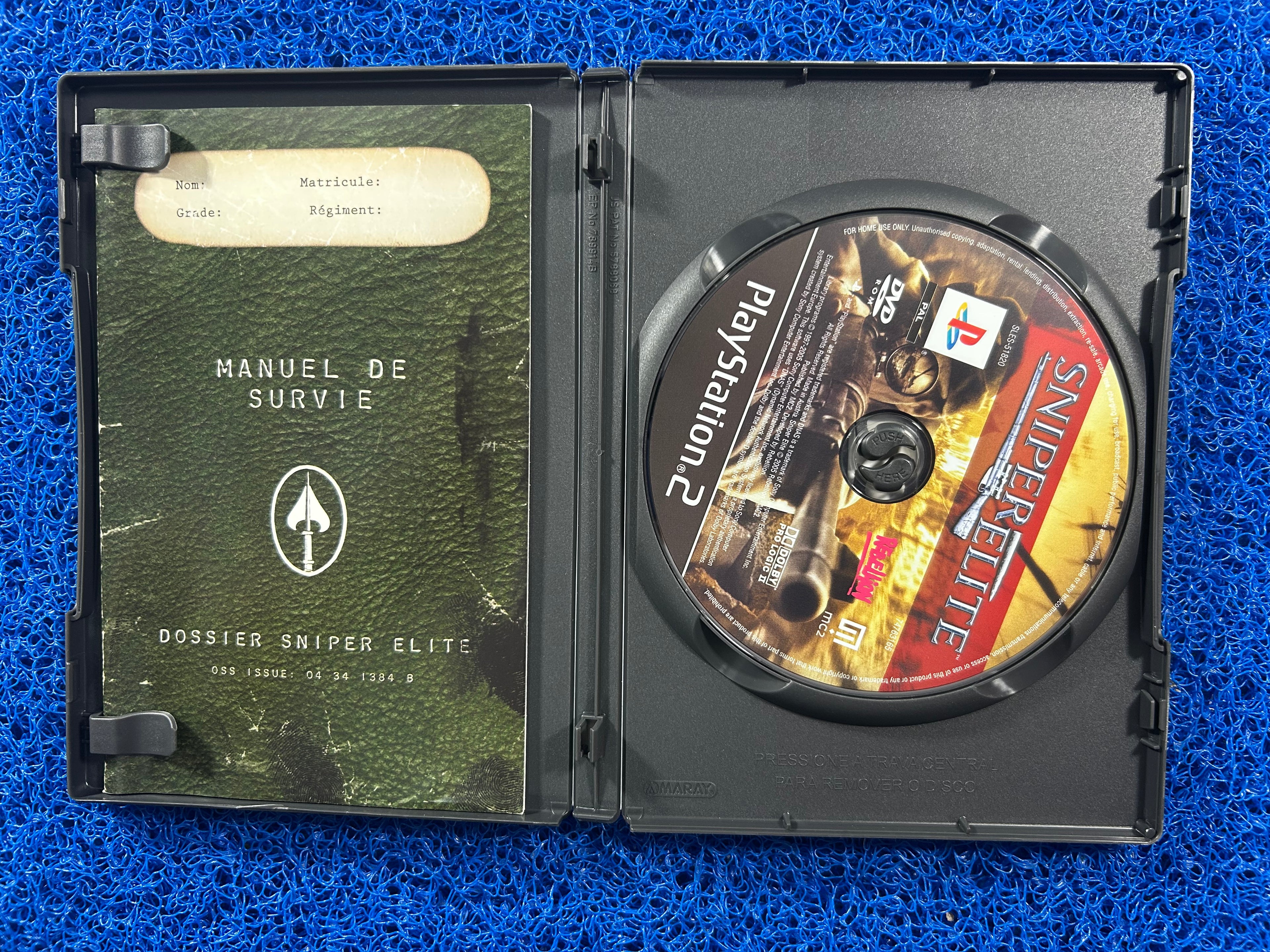 PS2 Sniper elite (E)