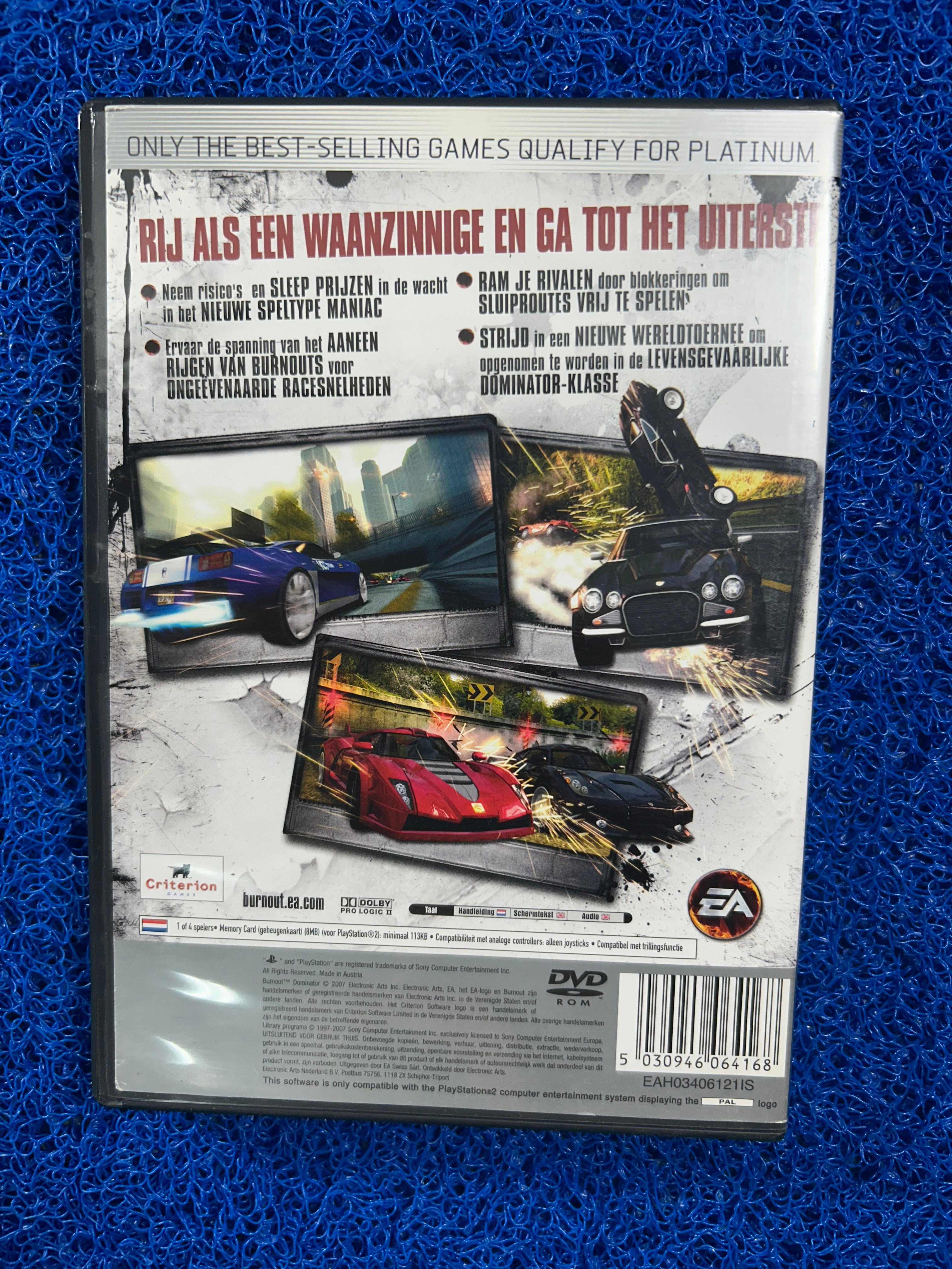 PS2# Burnout dominator (E)