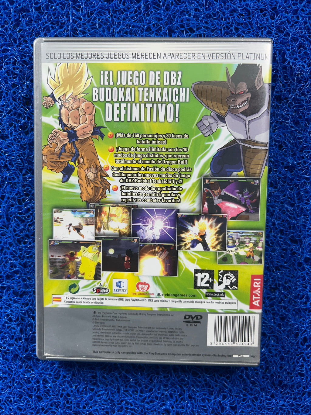PS2 Dragon ball z tenkaichi 3 (E)