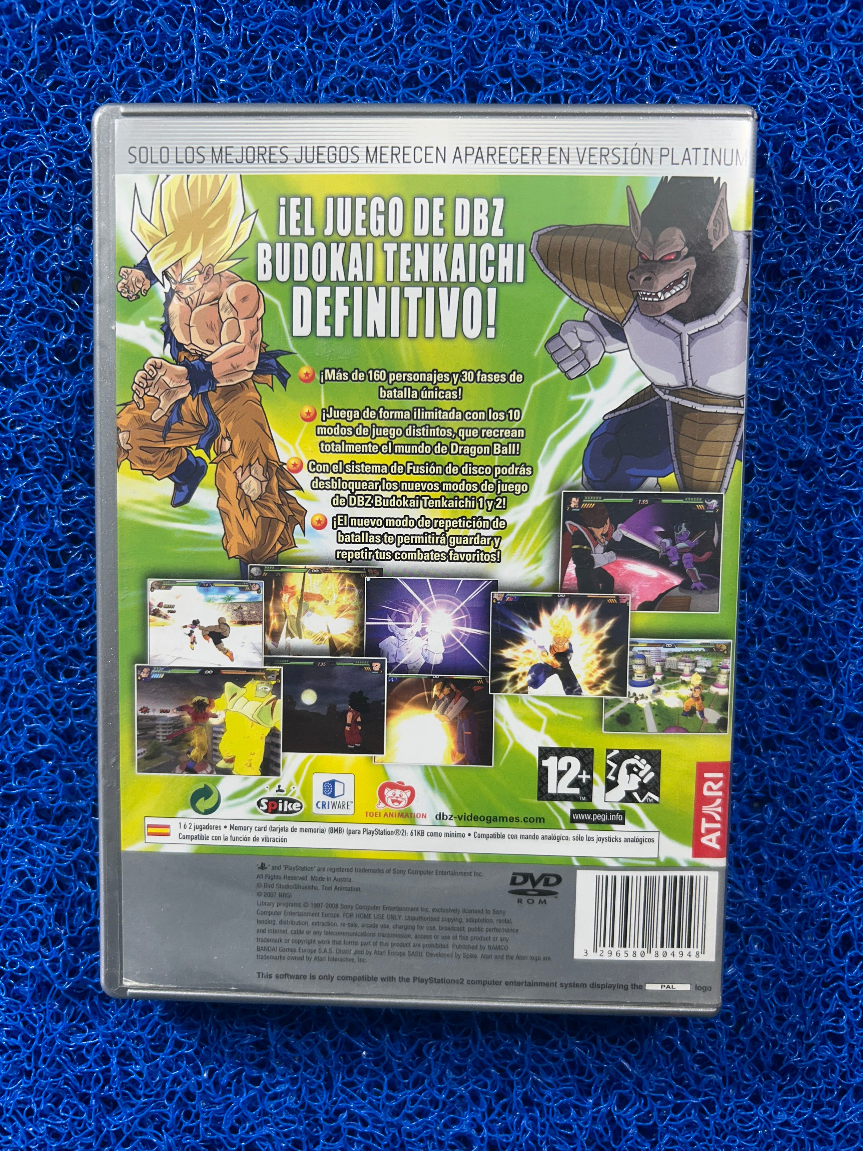 PS2 Dragon ball z tenkaichi 3 (E)