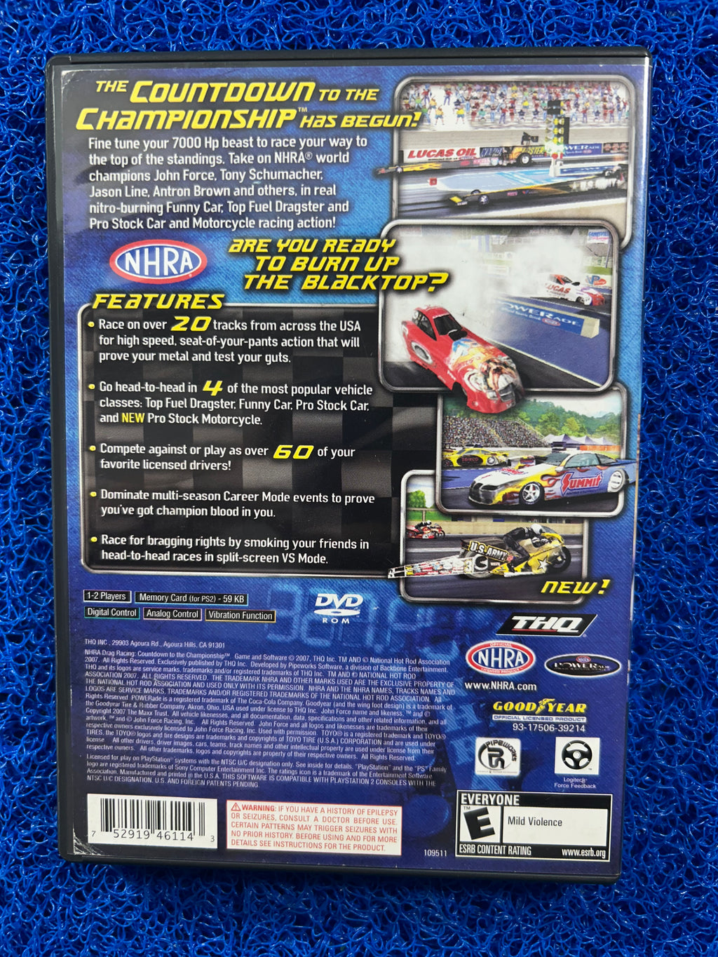 PS2 Drag racing countdown to the Championship (A)
