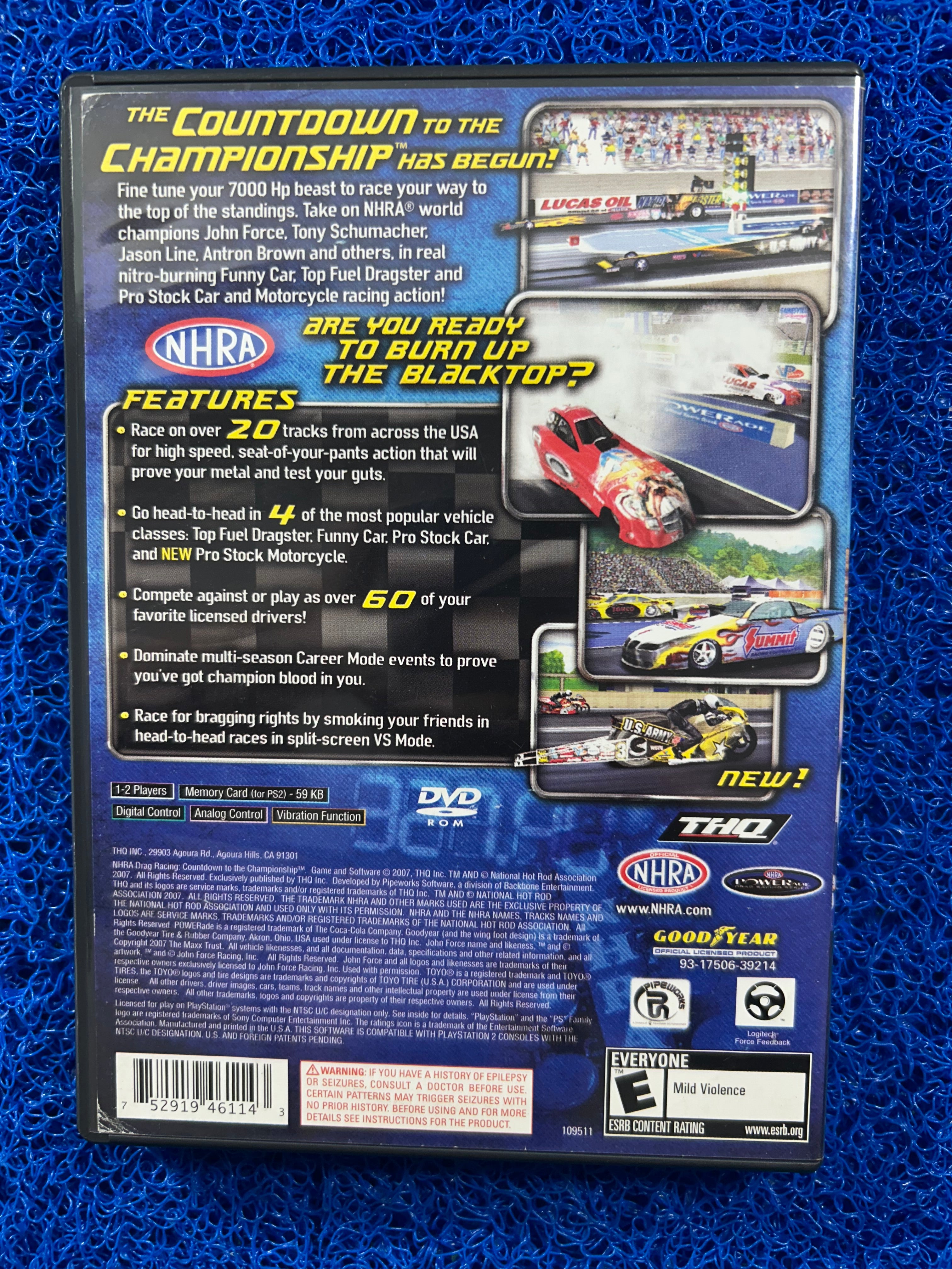PS2 Drag racing countdown to the Championship (A)
