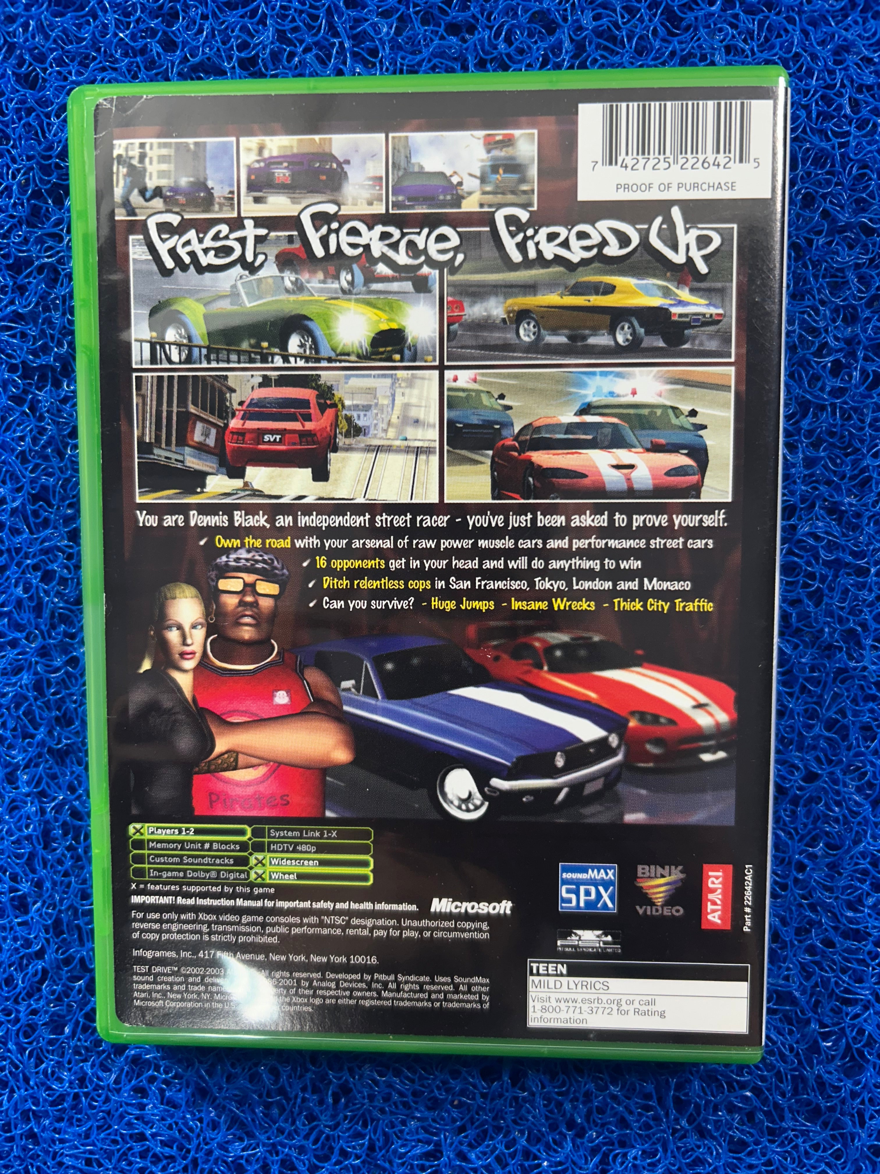 XBOX Test Drive (A)