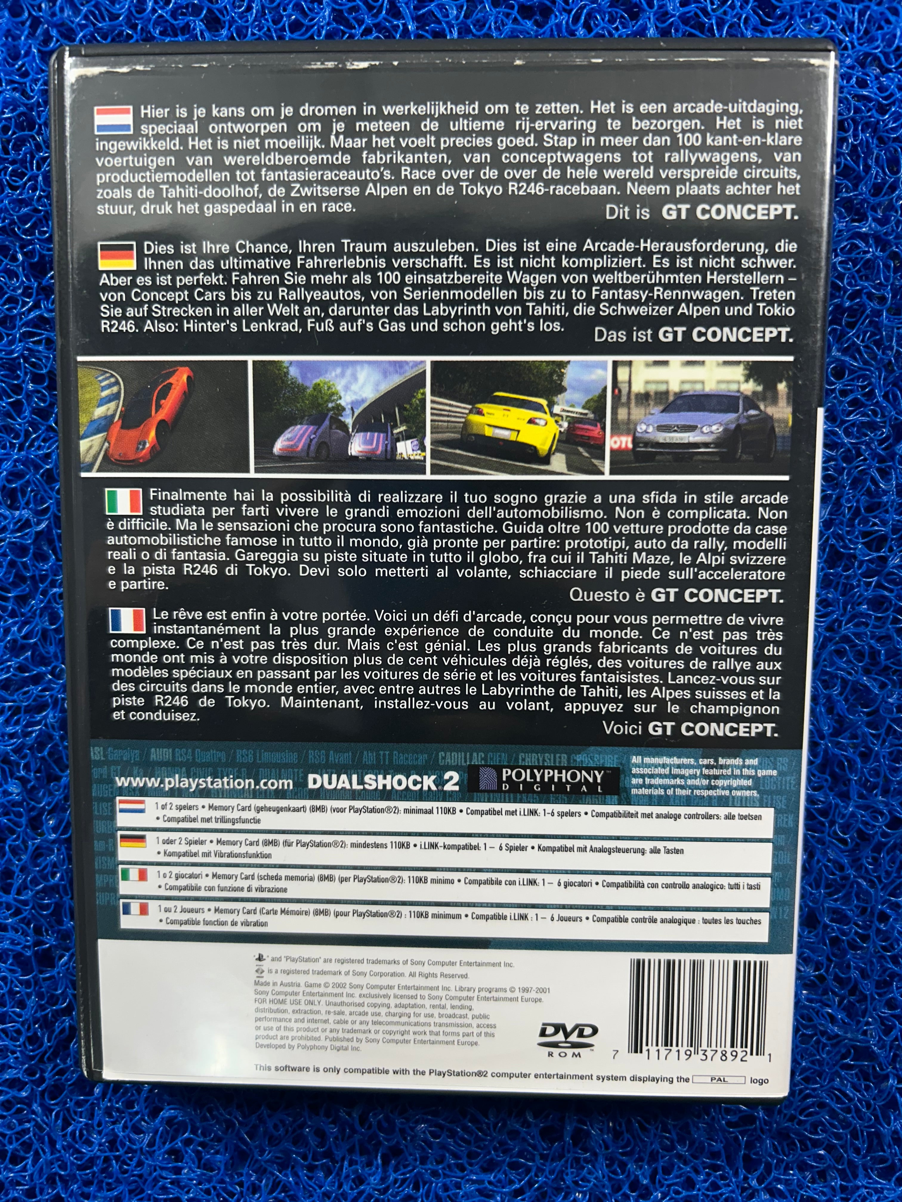 PS2 Gran turismo 2002 Tokyo (E)