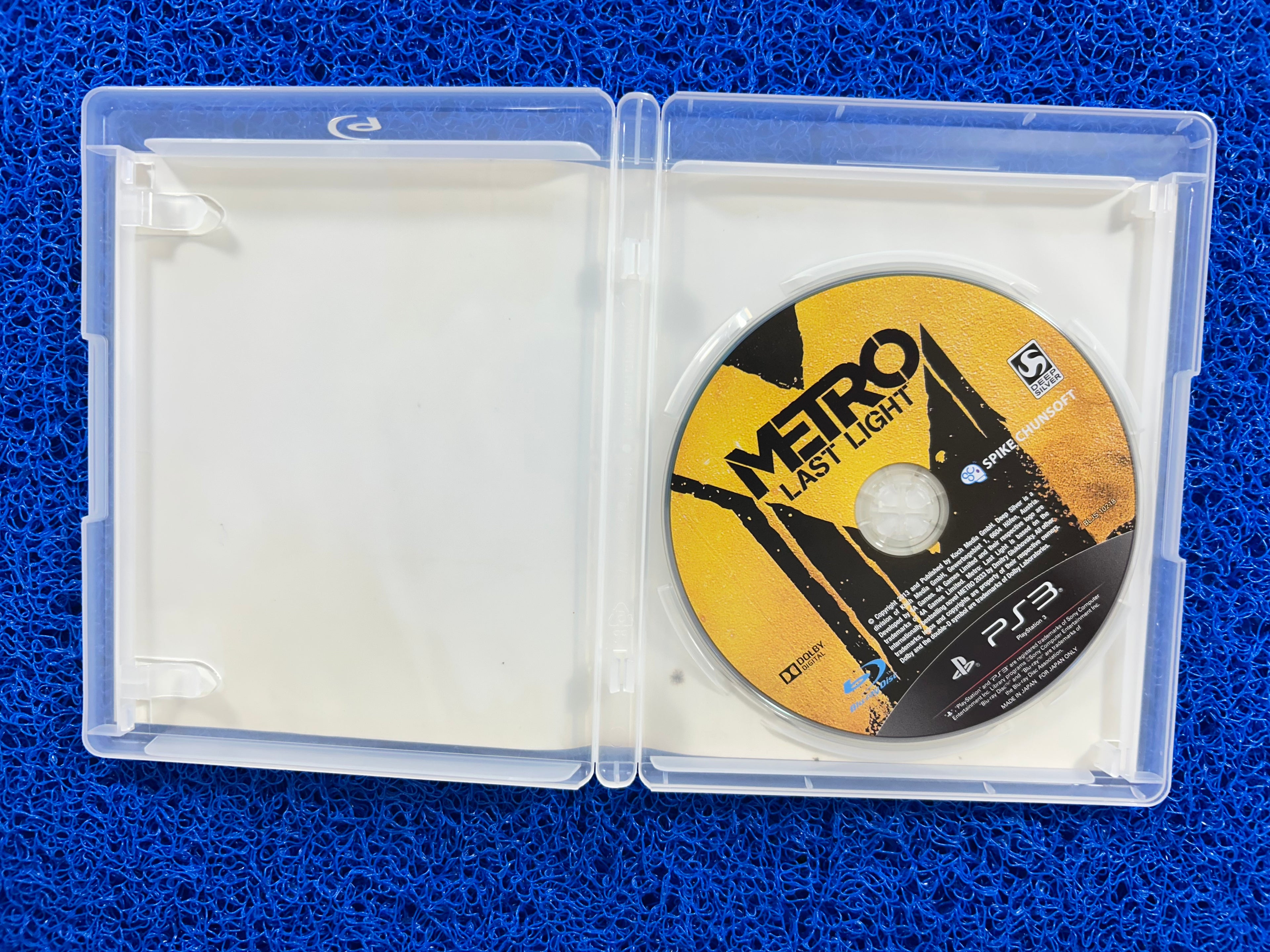 PS3 Metro last light