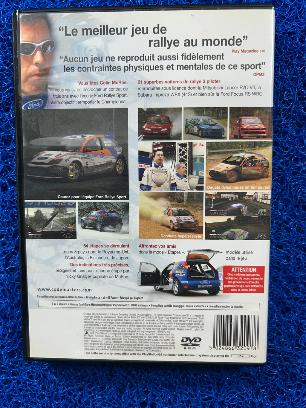 PS2 Colin mcrae rally 3 (E)