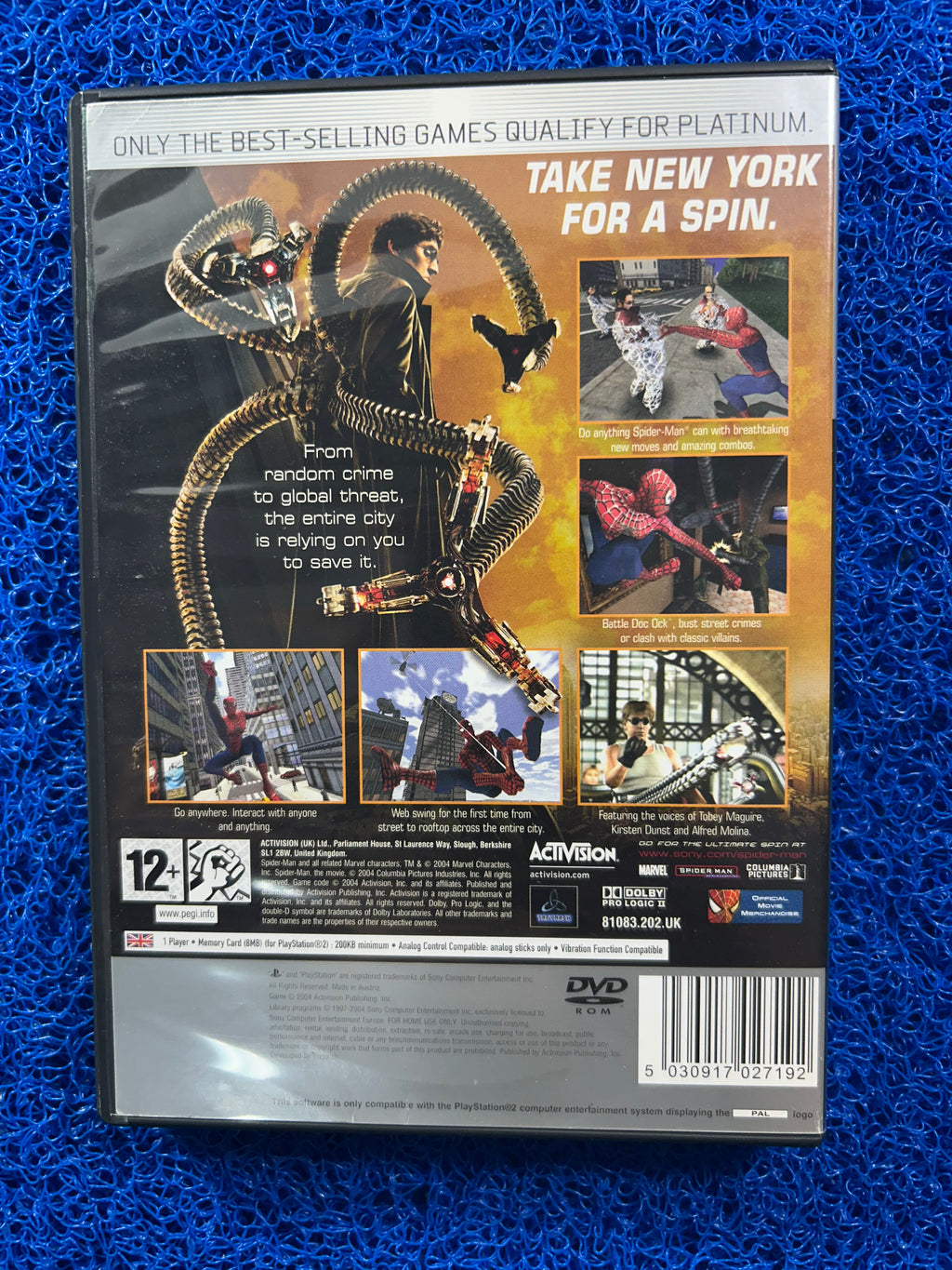 PS2 Spider-man 2 (E)